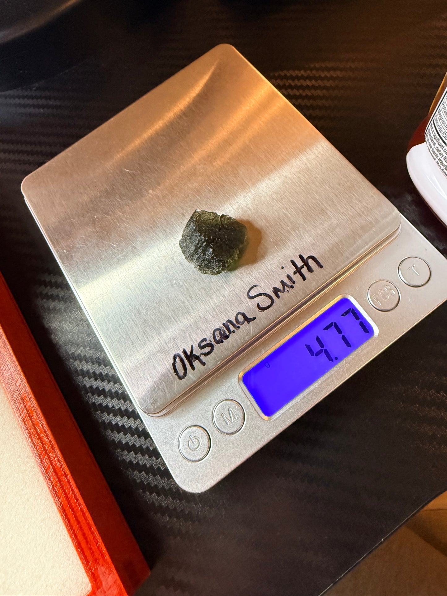 Moldavite 4.77 Gram