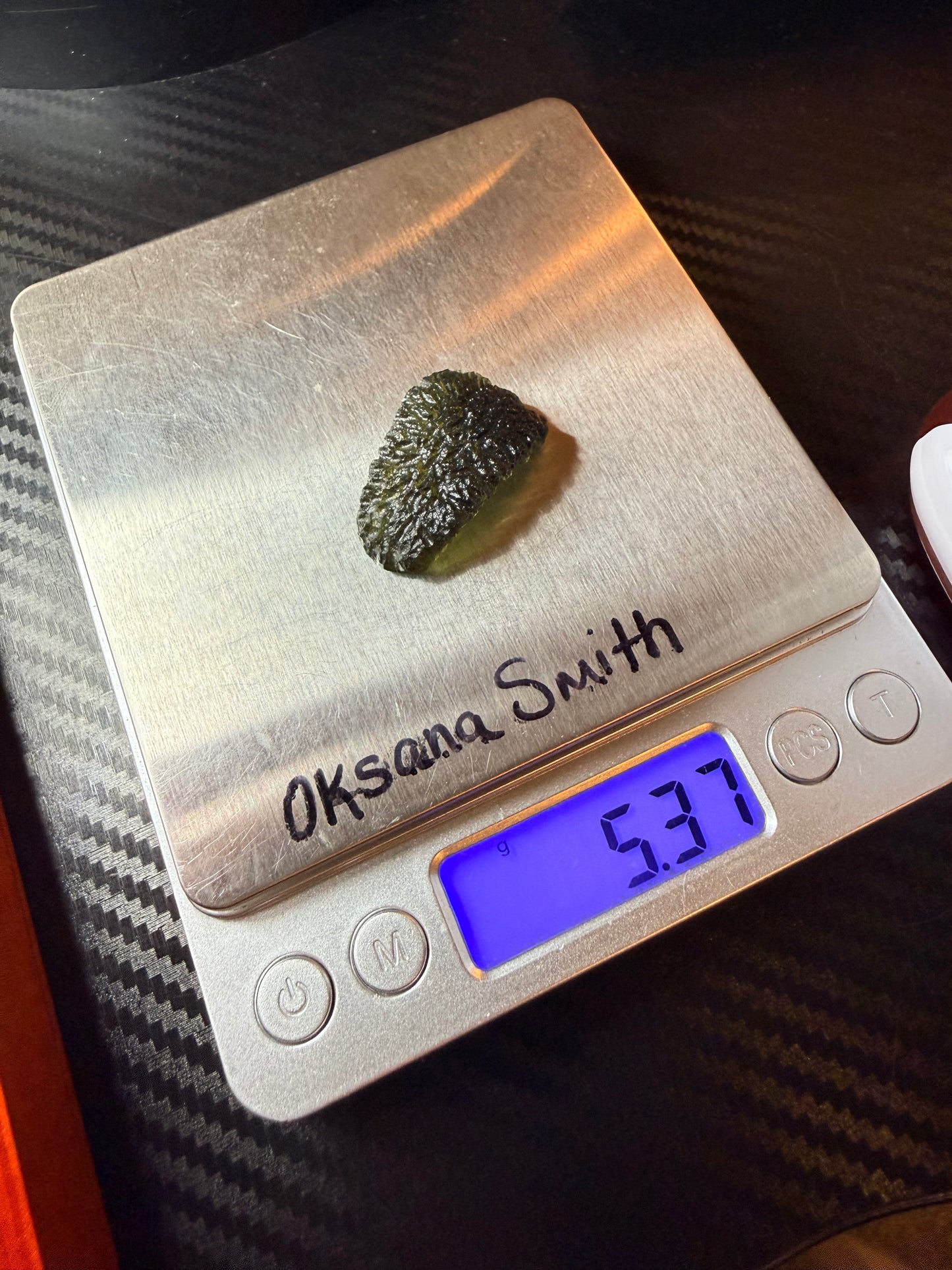 Moldavite 5.37 Gram