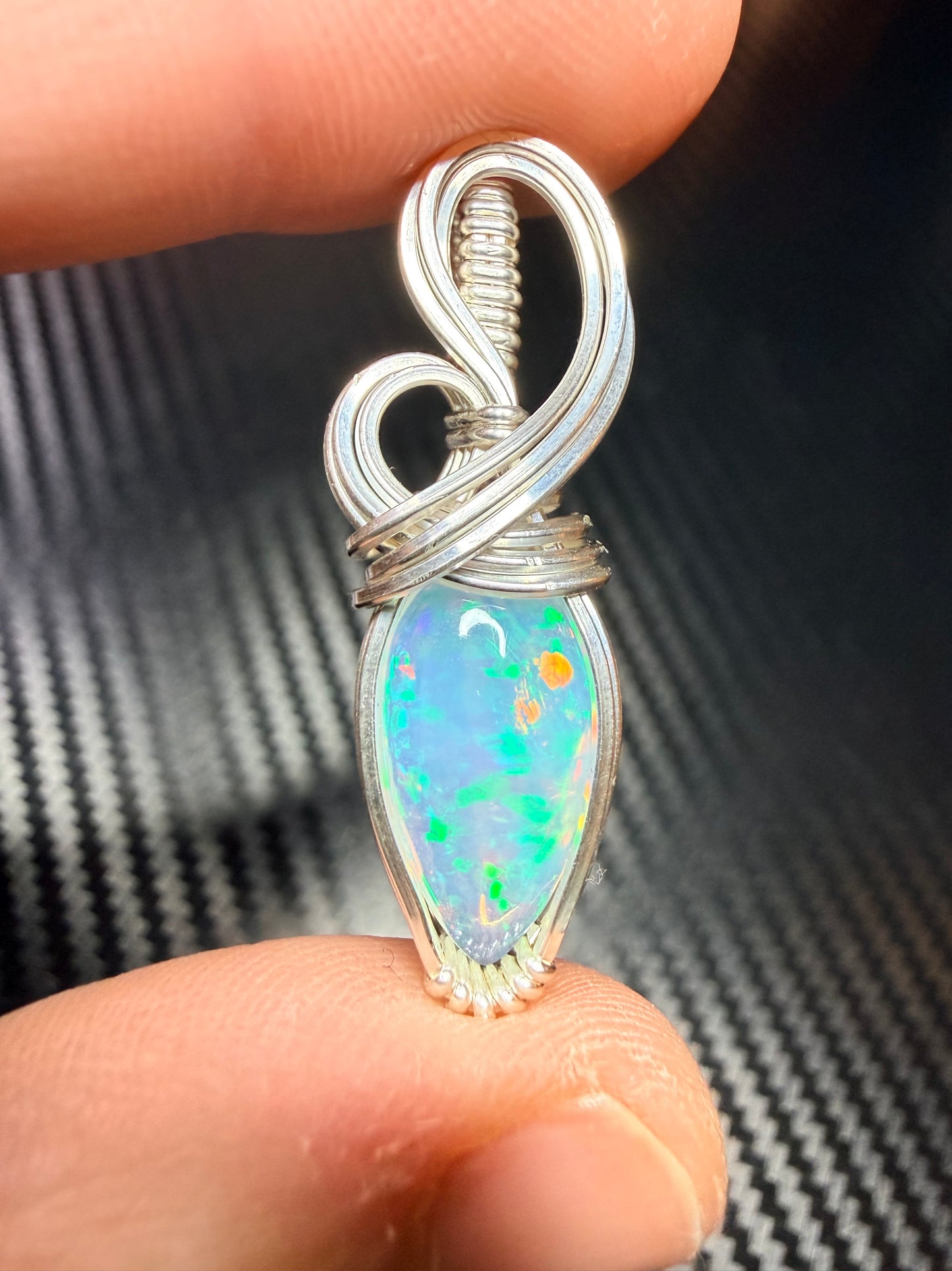 Ethiopian Welo Opal In Sterling Silver