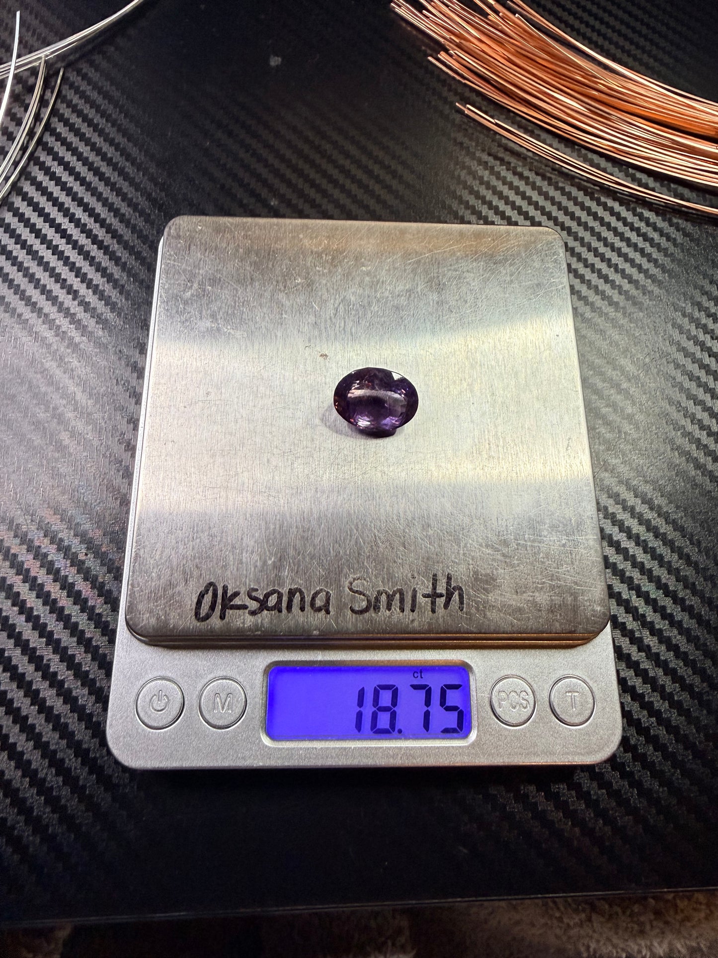 Amethyst In 14k Gold Filled
