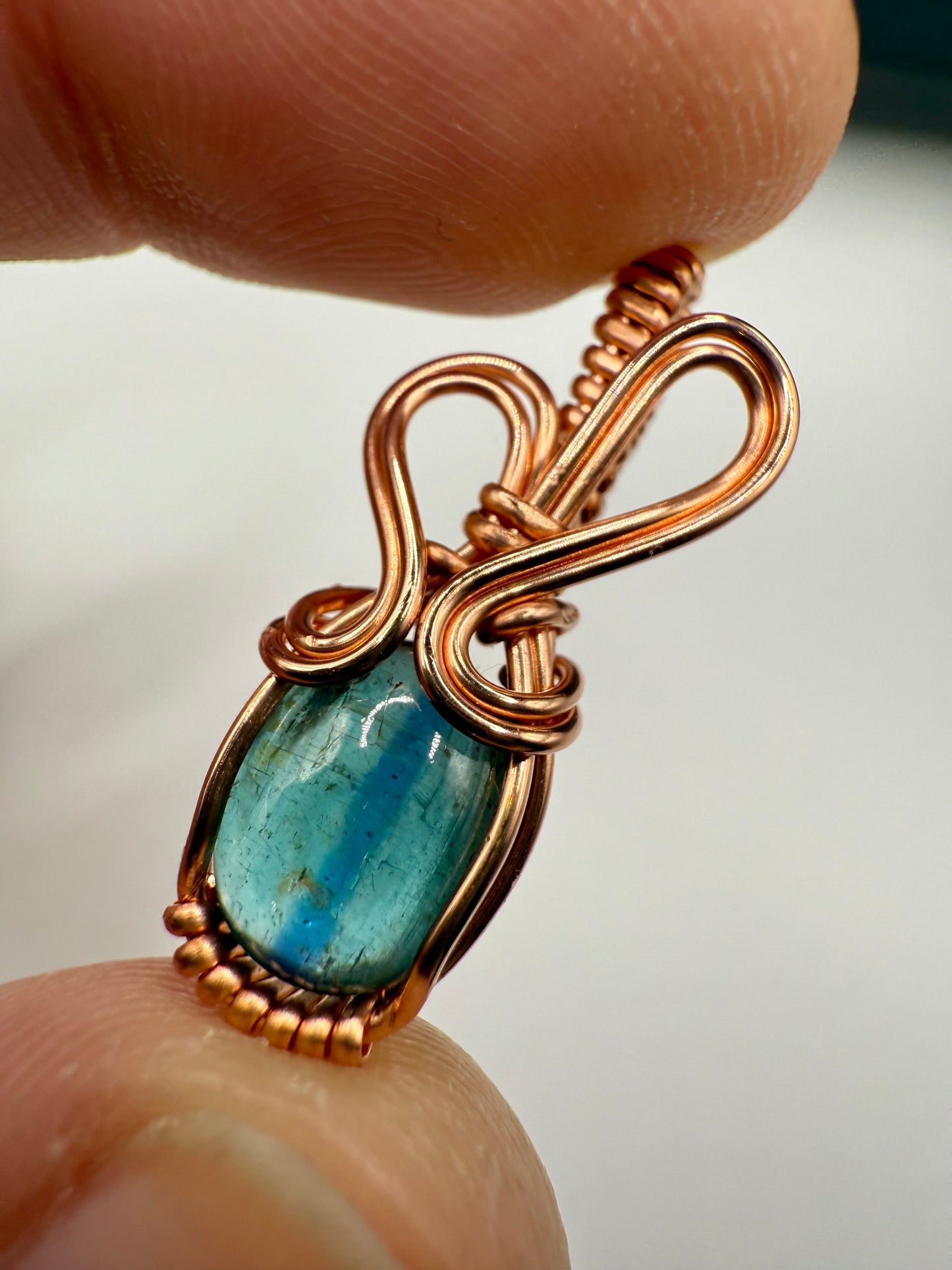 A1.) Christmas Special Bi-color Kyiante In Copper