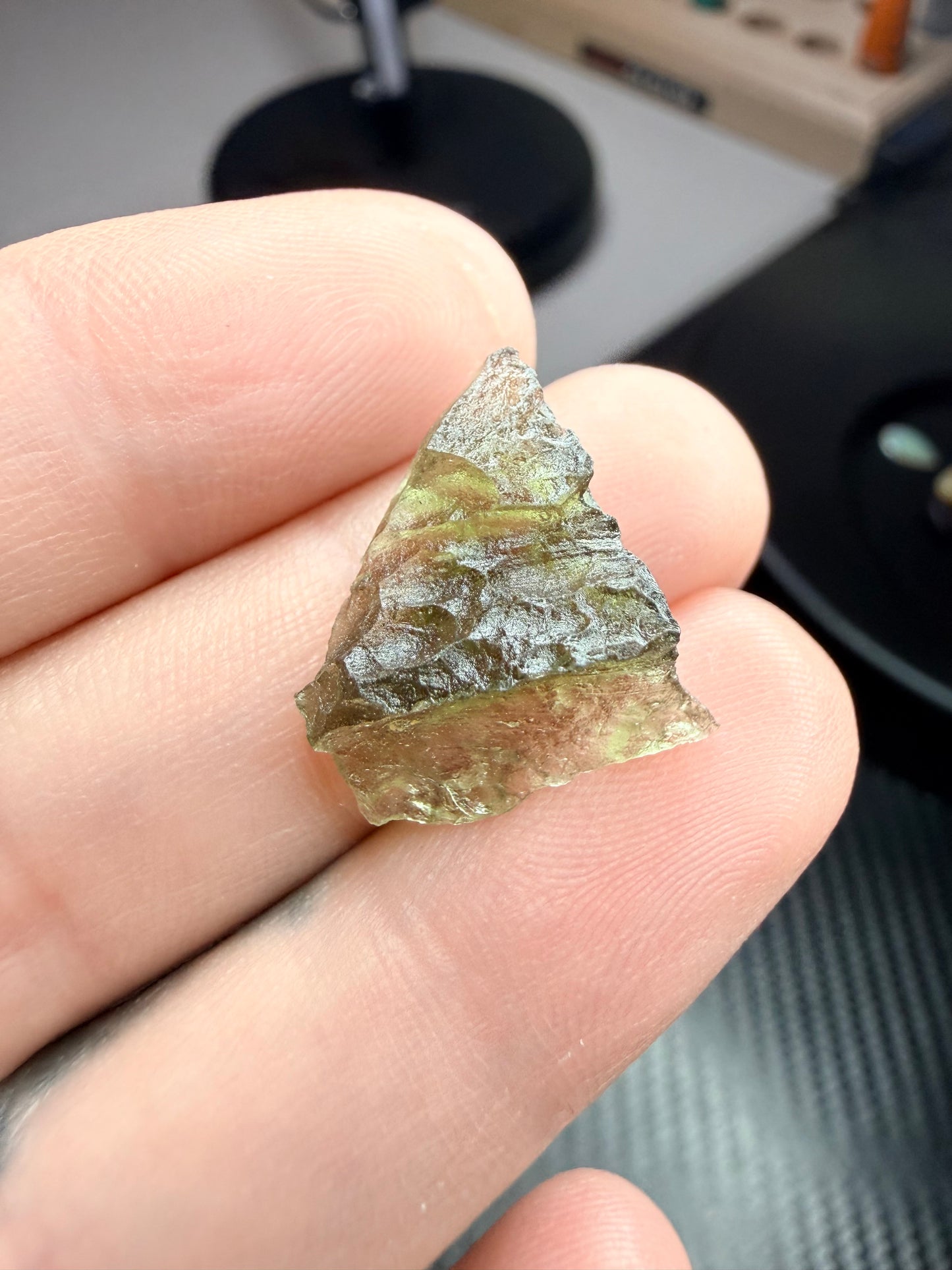 Moldavite 1.60 gram From Chlum (044)