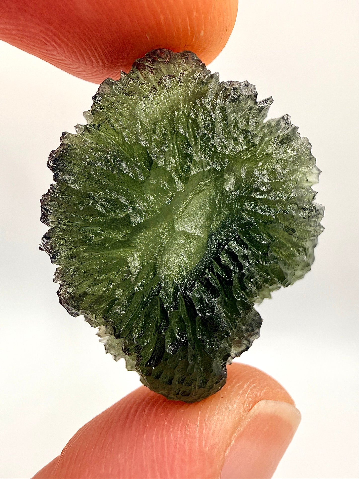 Raw Moldavite Loose Stone – Authentic Czech Moldavite Tektite, High Vibration Crystal, Collector Specimen, Spiritual Healing Stone