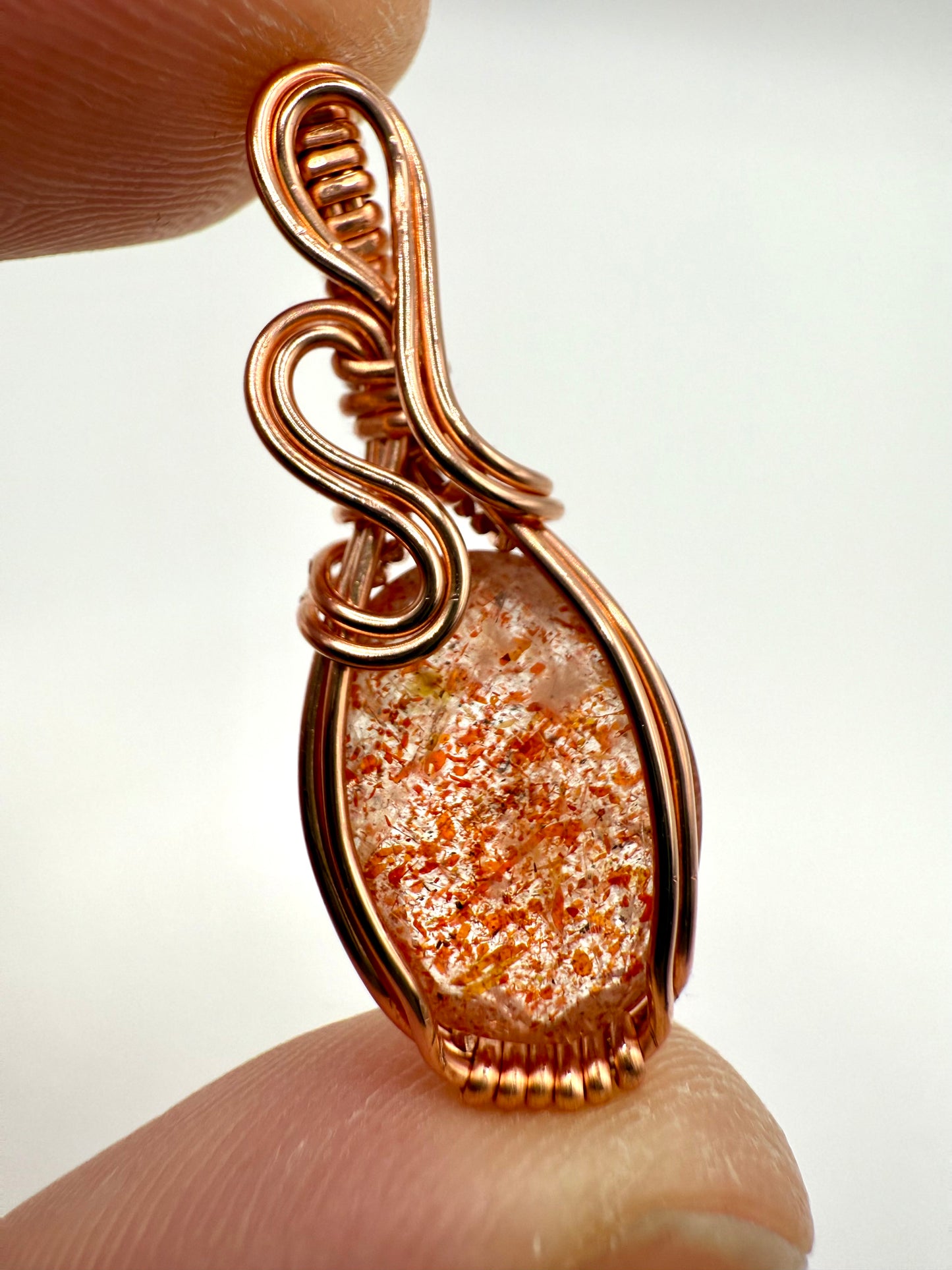 A1.) Christmas Special Sunstone In Copper