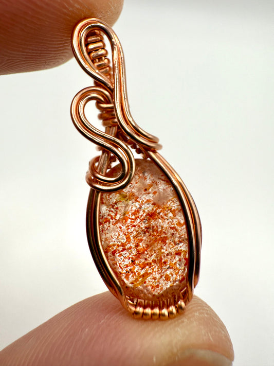 A1.) Christmas Special Sunstone In Copper