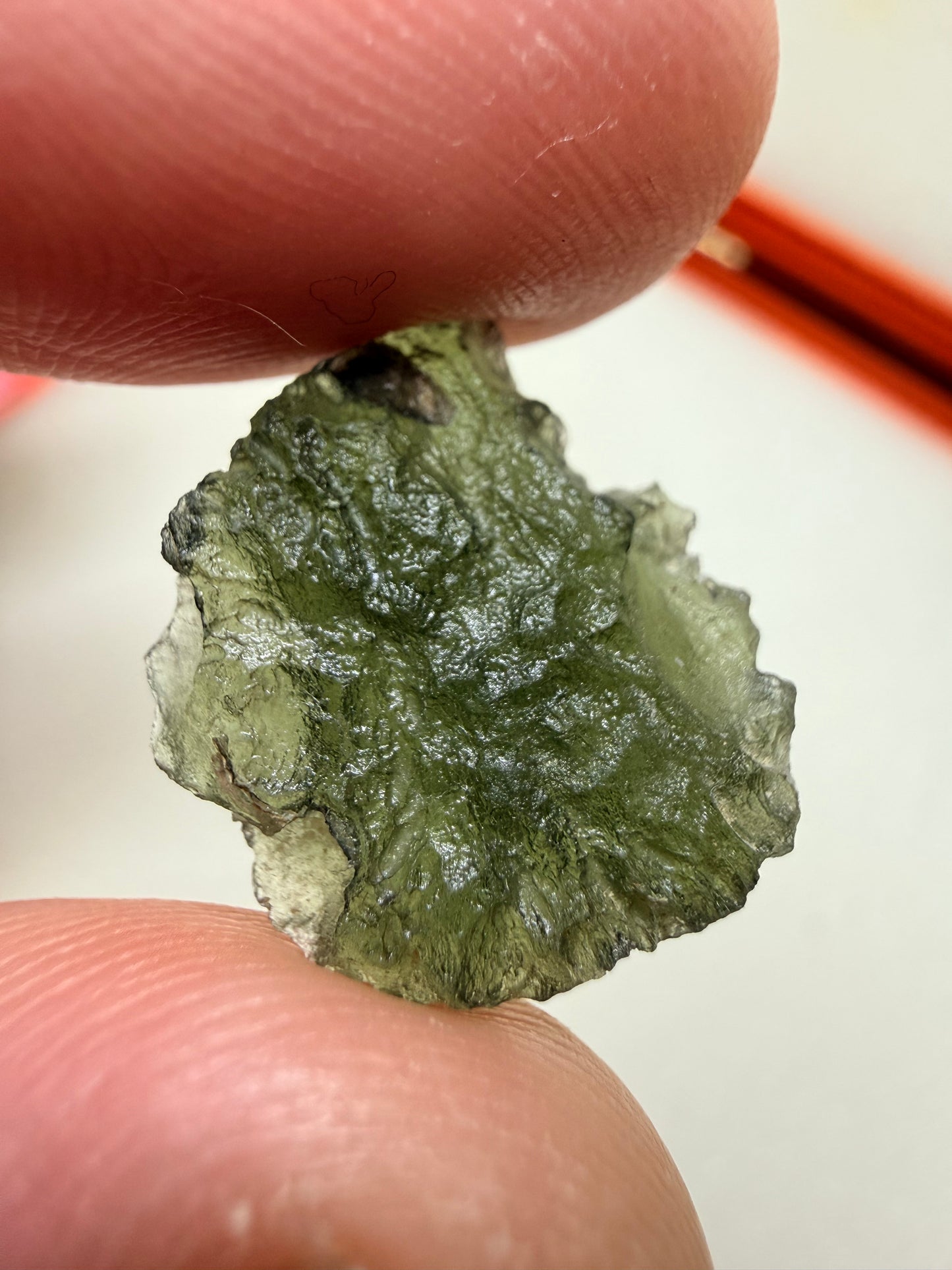 Moldavite 1.75 gram From Chlum (007)