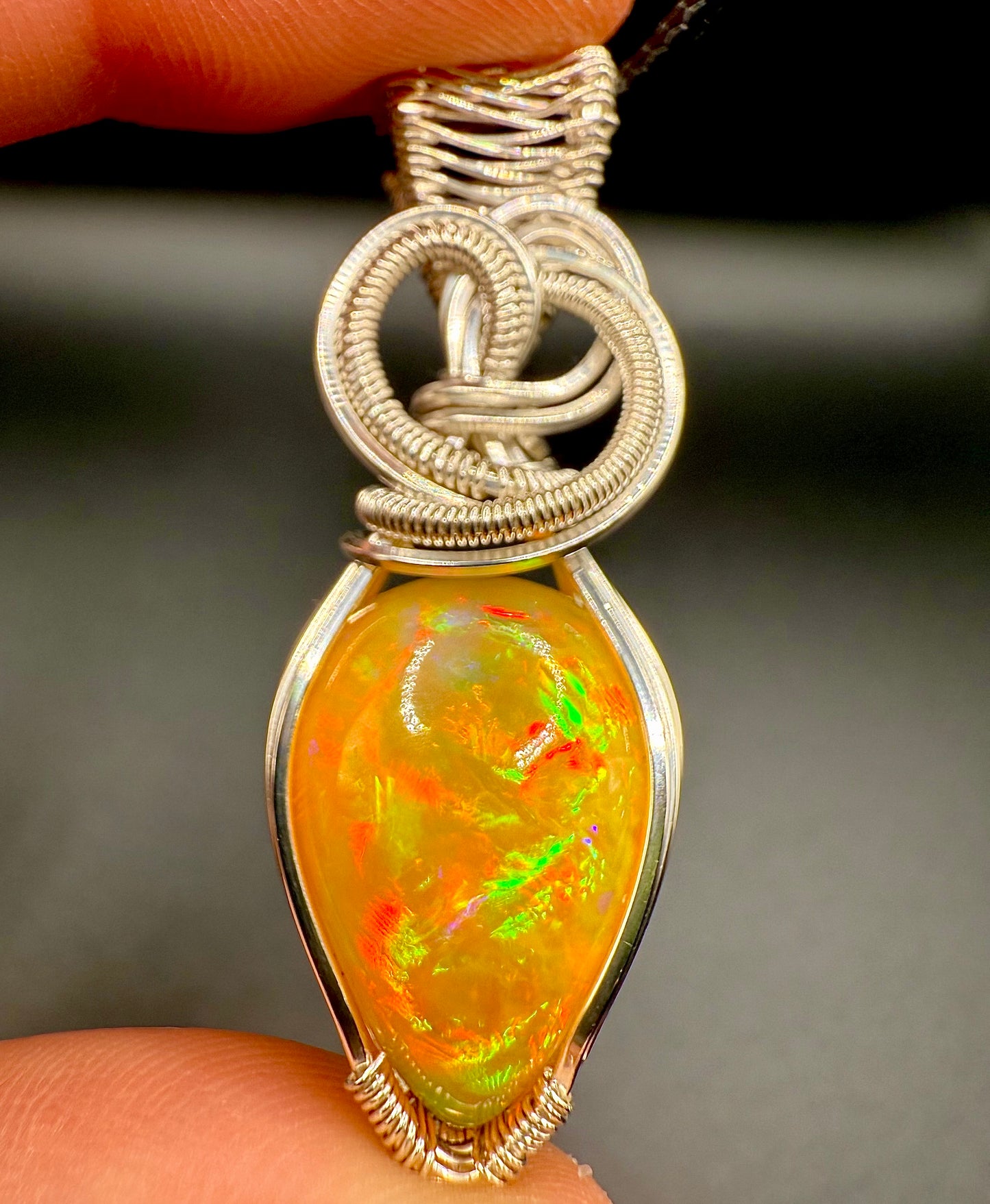 Ethiopian Welo Opal In Sterling Silver