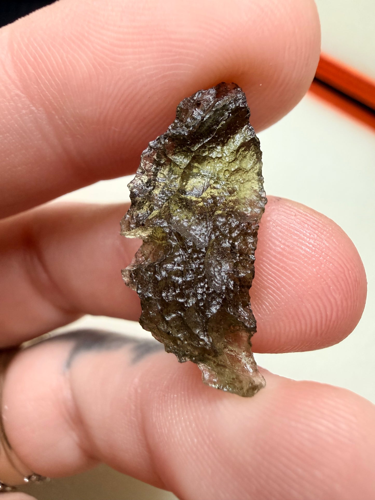 Moldavite 1.66 gram From Chlum (002)