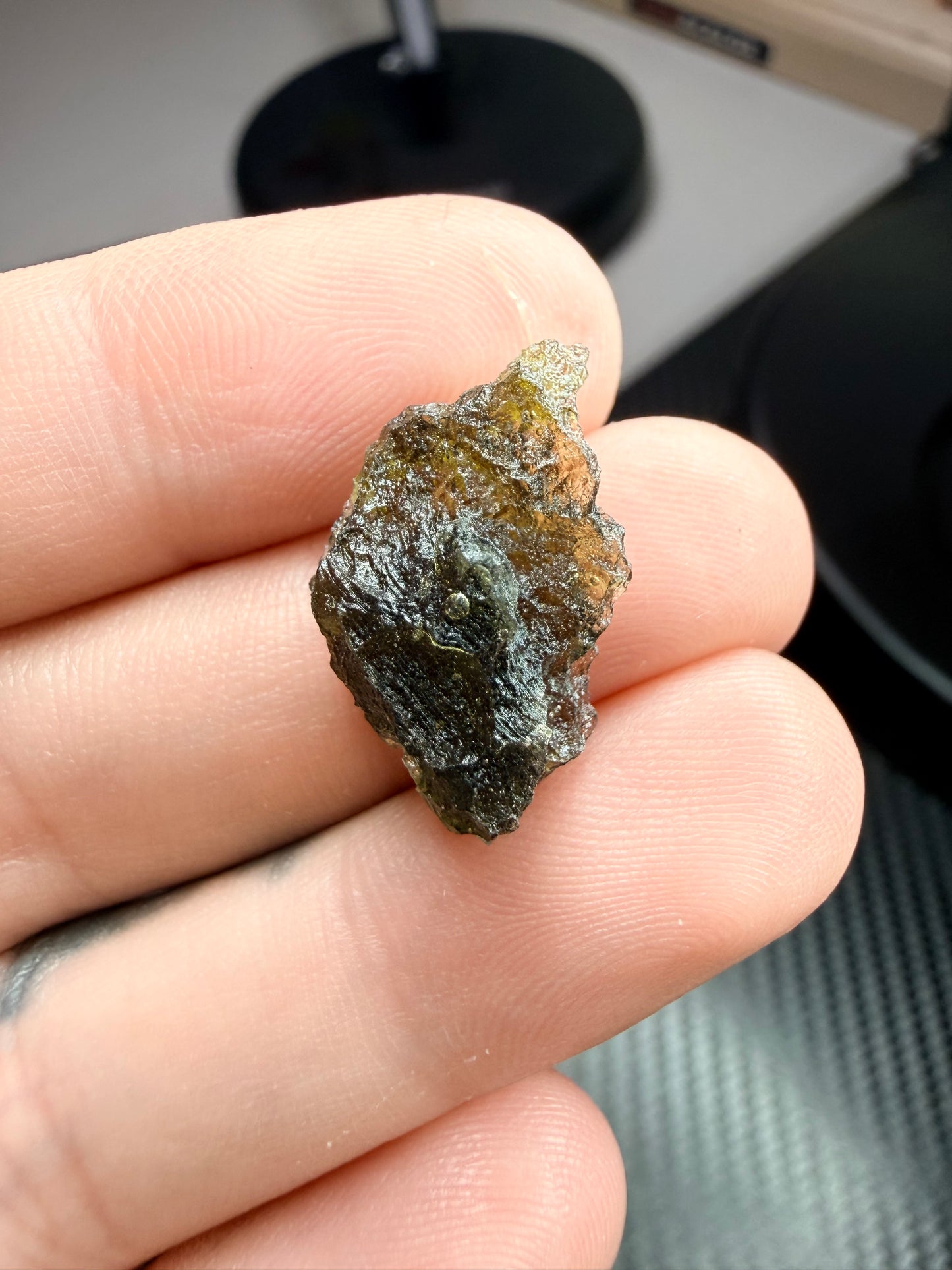 Moldavite 1.80 gram From Chlum (043)