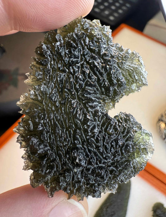 Maly Chlum Moldavite 31.68 Gram Collection Stone