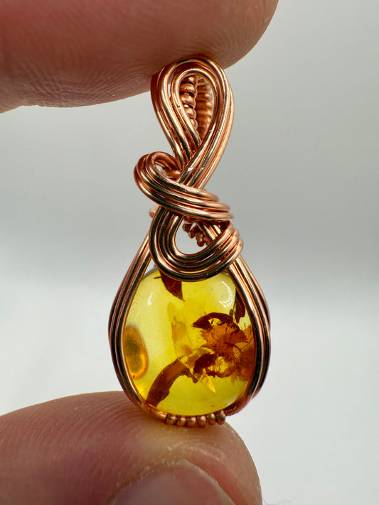 A1.) Christmas Special Amber In Copper