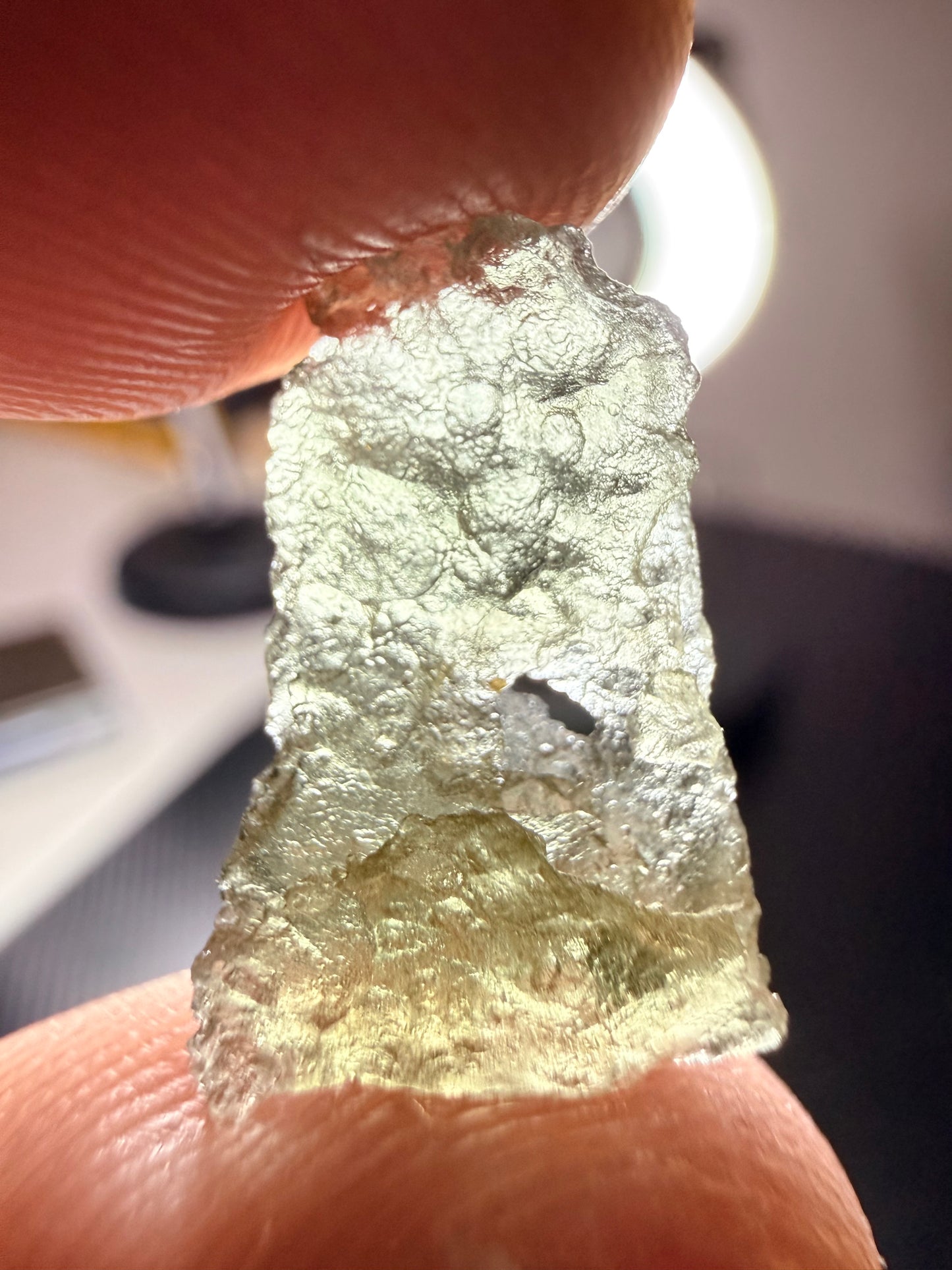 Moldavite 0.65 gram From Chlum (027)