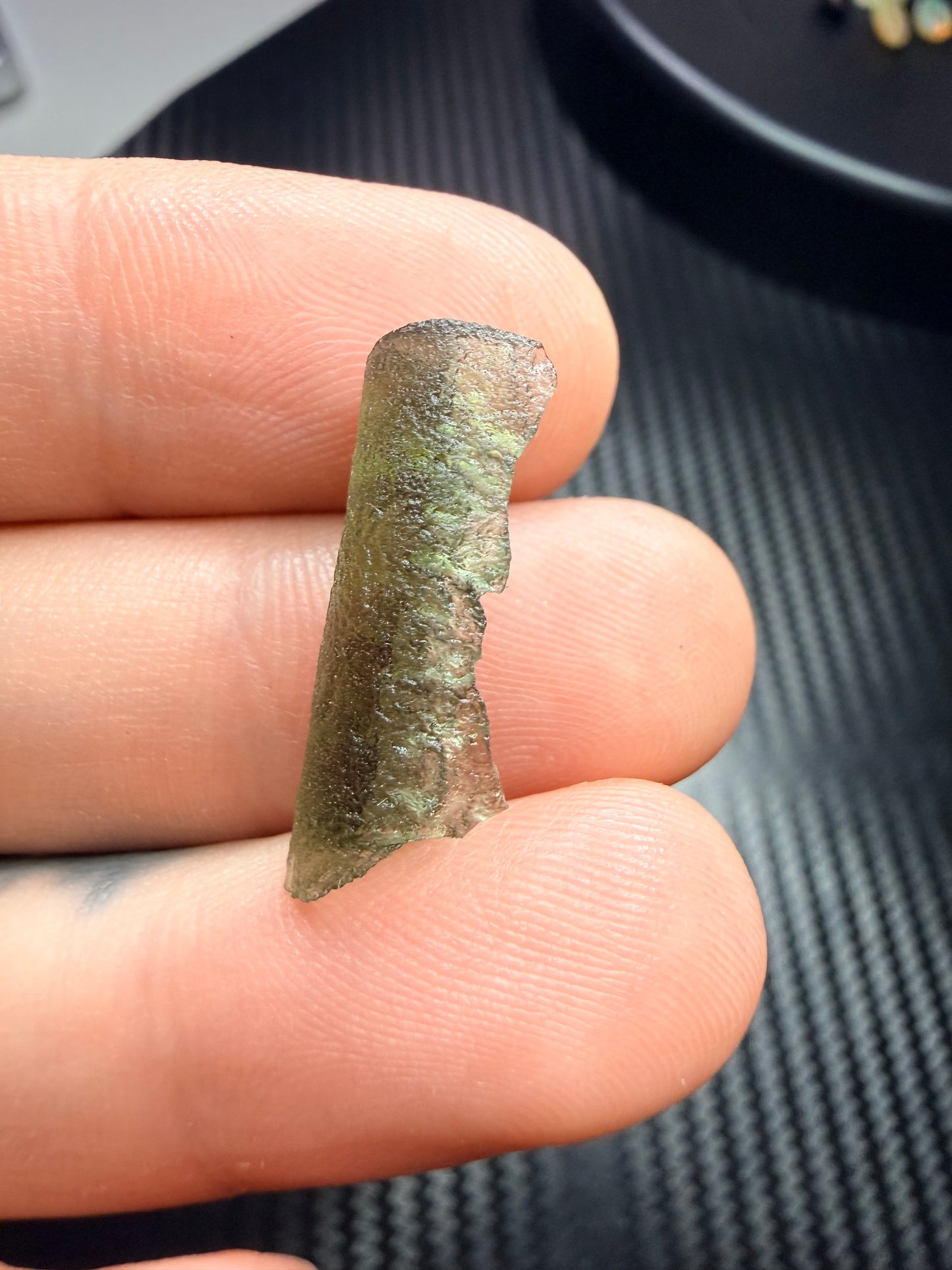 Moldavite 1.12 gram  (049)