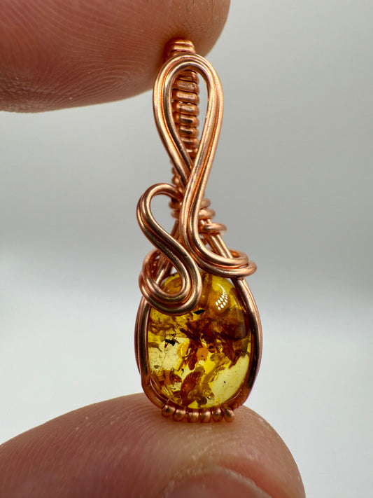 A1.) Christmas Special Amber In Copper
