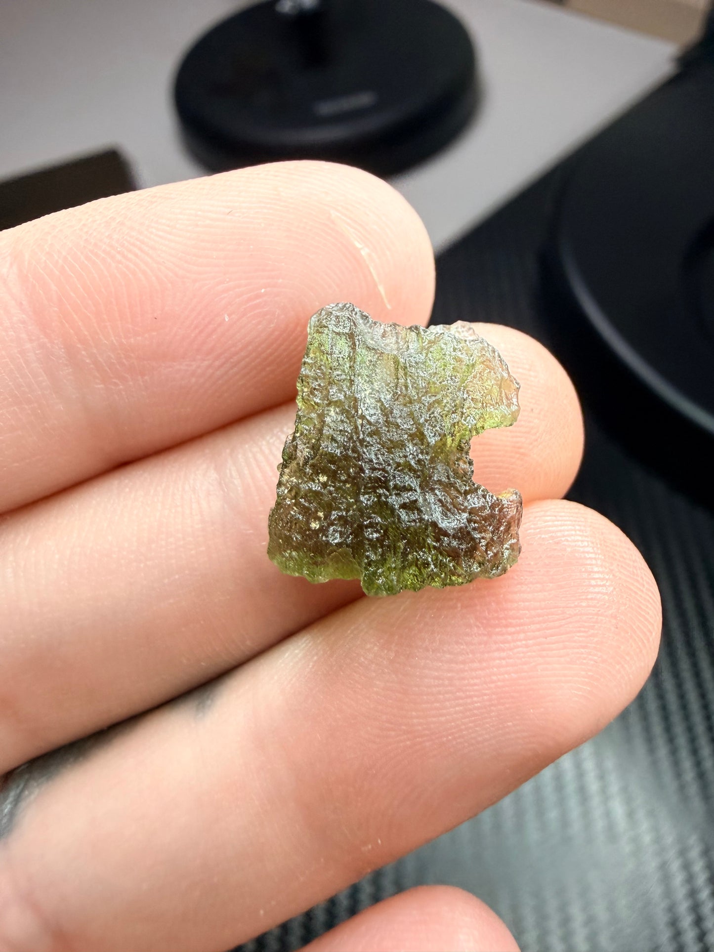 Moldavite 1.62 gram From Chlum (046)