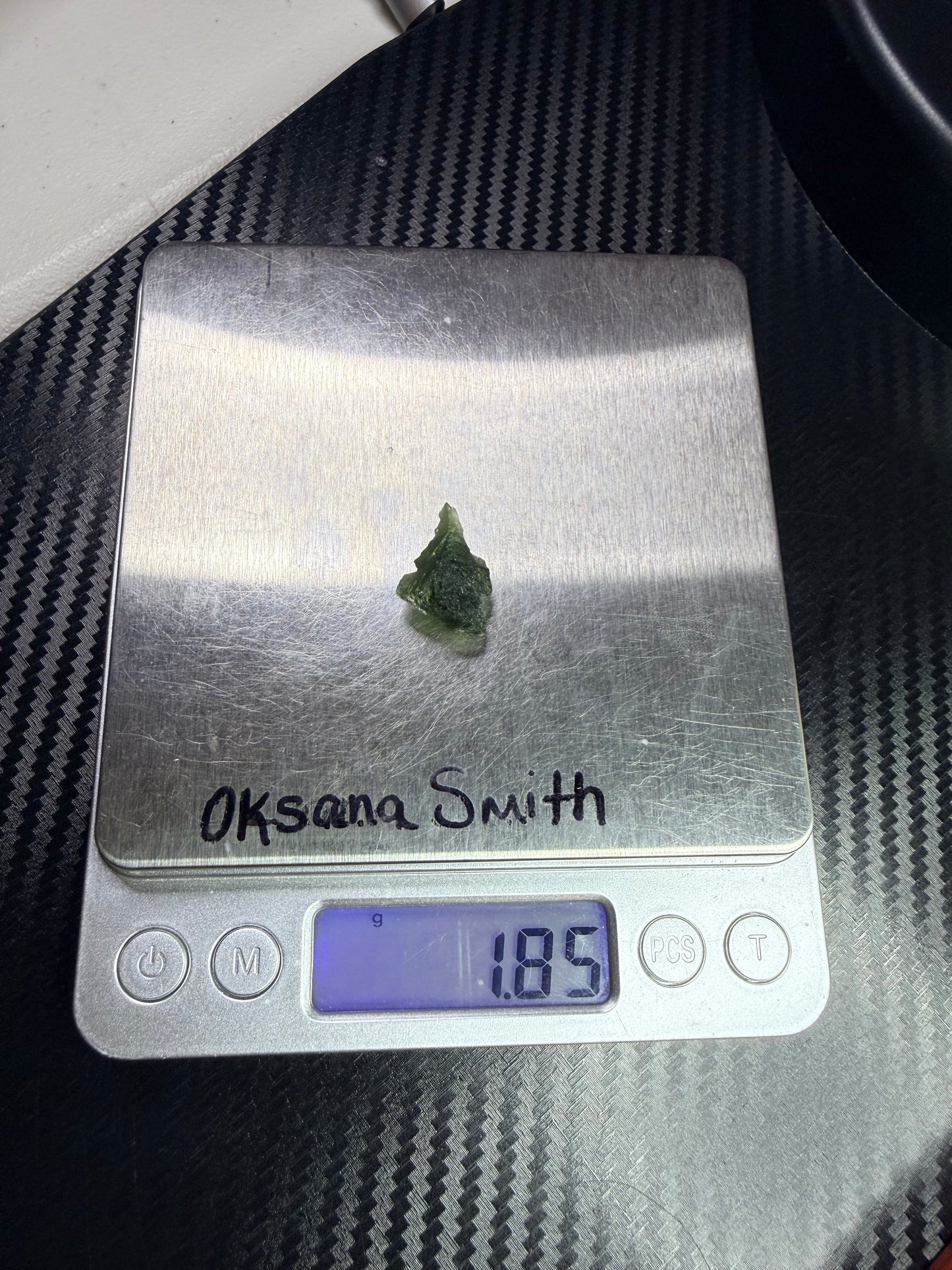 Moldavite 1.85 gram From Chlum (004)