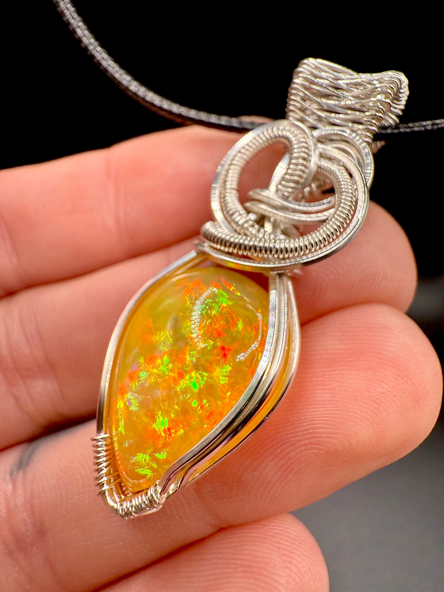 Ethiopian Welo Opal In Sterling Silver