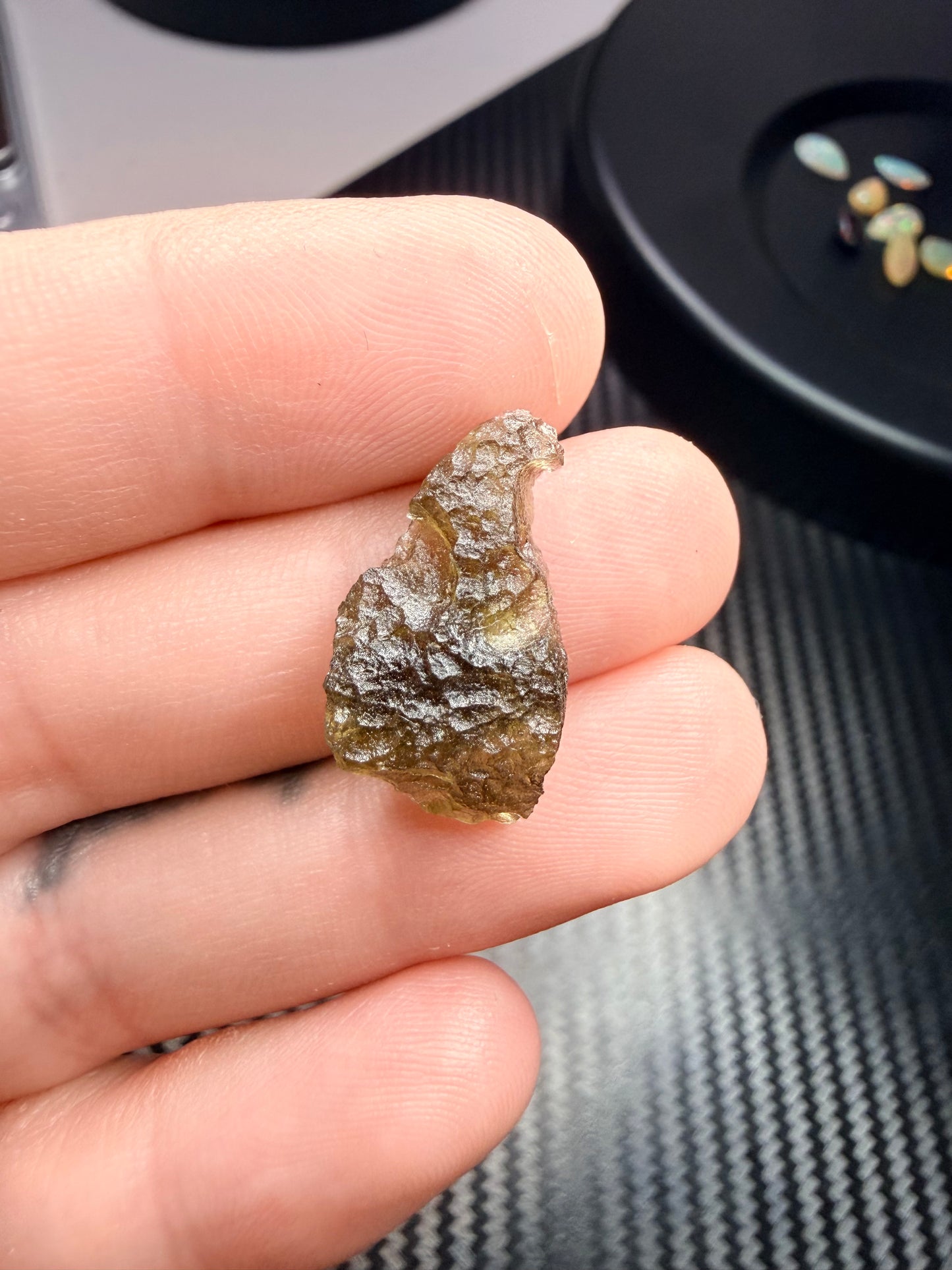 Moldavite 1.45 gram From Chlum (034)