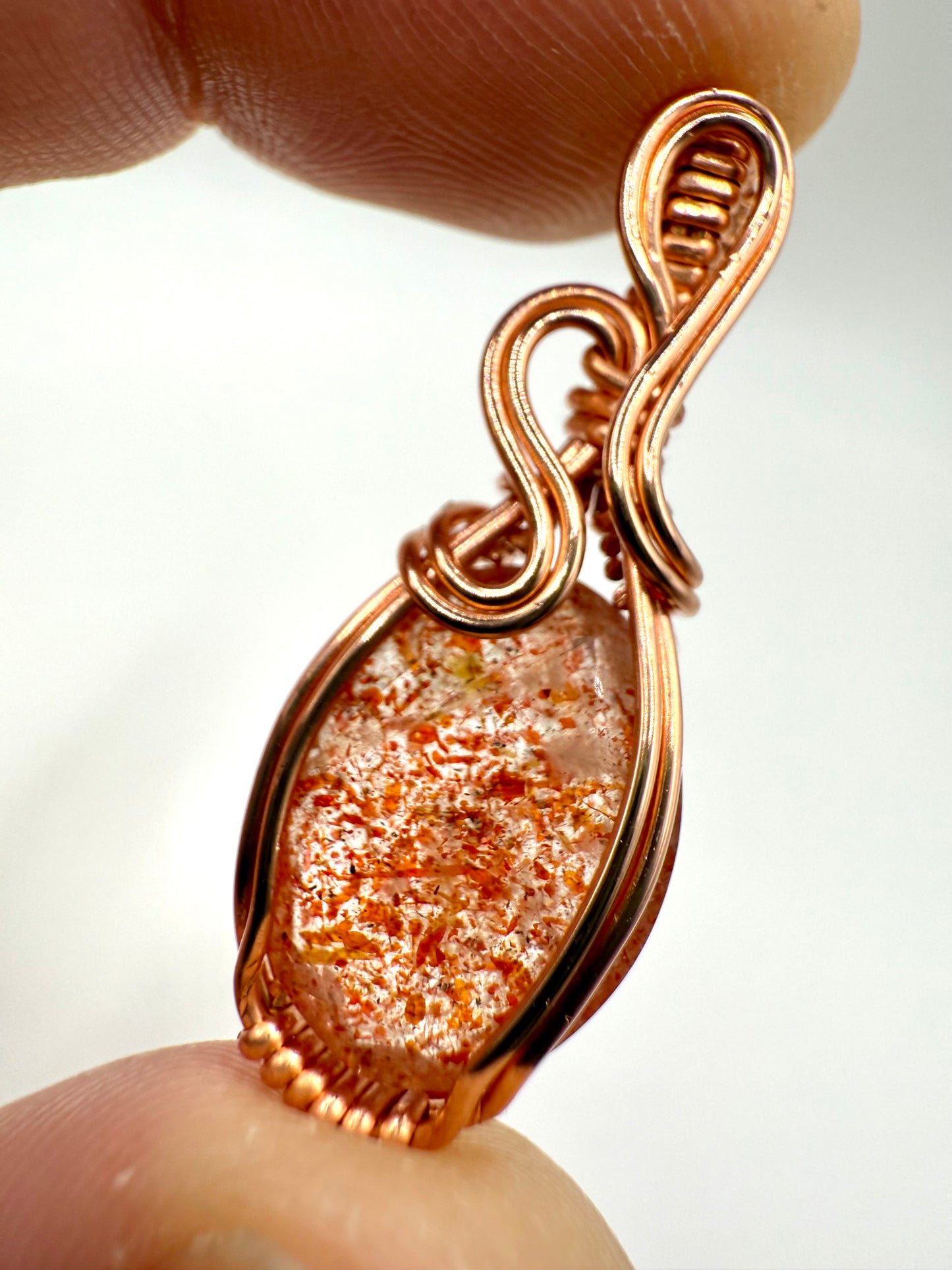 A1.) Christmas Special Sunstone In Copper