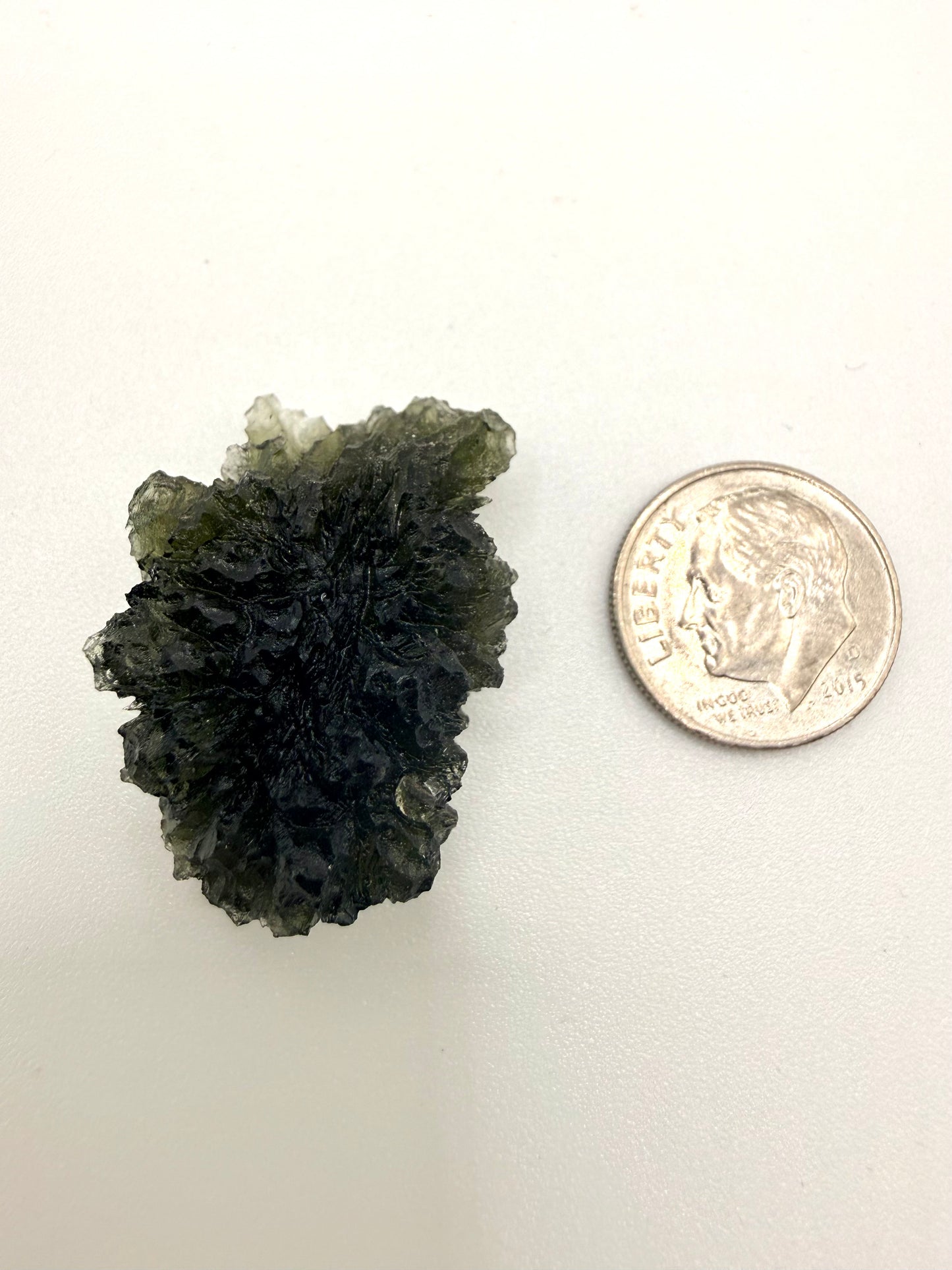 Raw Moldavite Loose Stone – Authentic Czech Moldavite Tektite, High Vibration Crystal, Collector Specimen, Spiritual Healing Stone