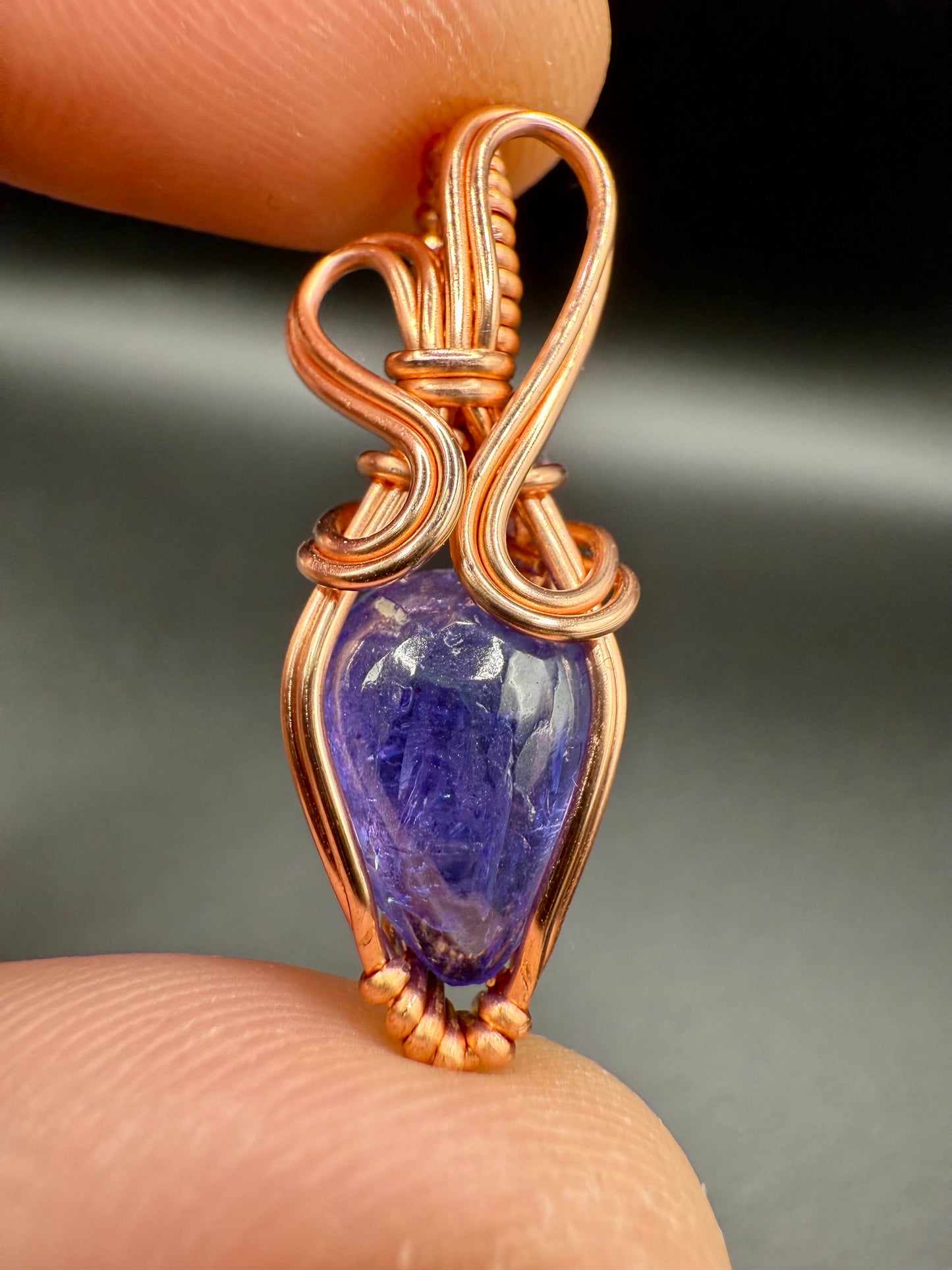 A1.) Christmas Special Tanzanite In Copper