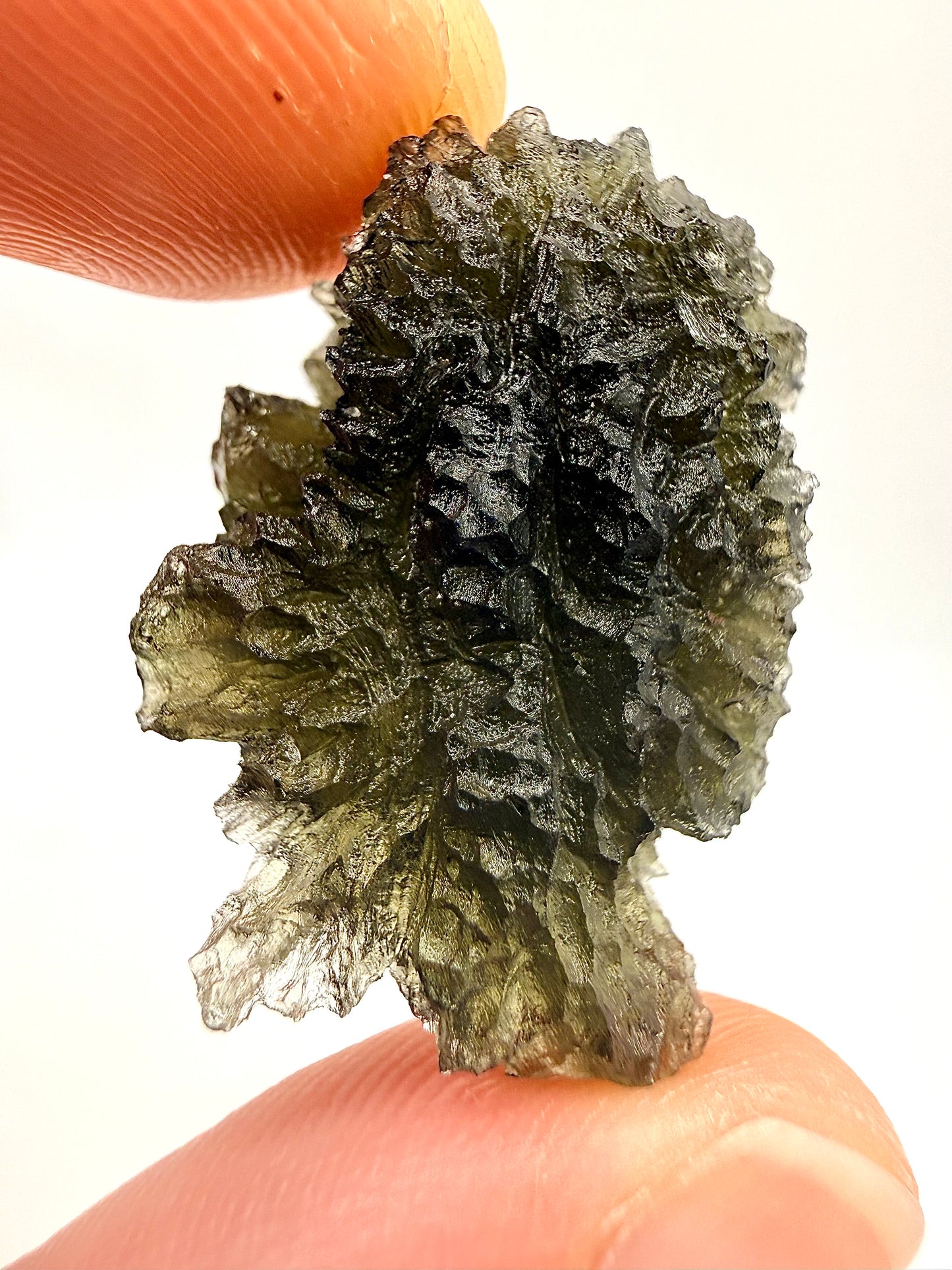 Raw Moldavite Loose Stone – Authentic Czech Moldavite Tektite, High Vibration Crystal, Collector Specimen, Spiritual Healing Stone