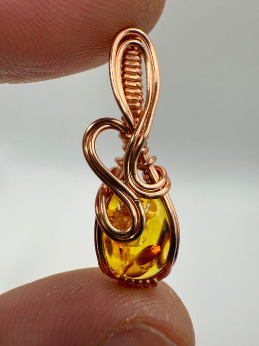 A1.) Christmas Special Amber In Copper