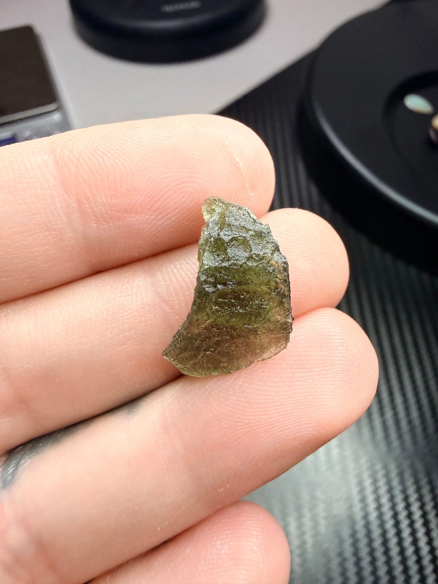 Moldavite 1.52 gram From Chlum (040)