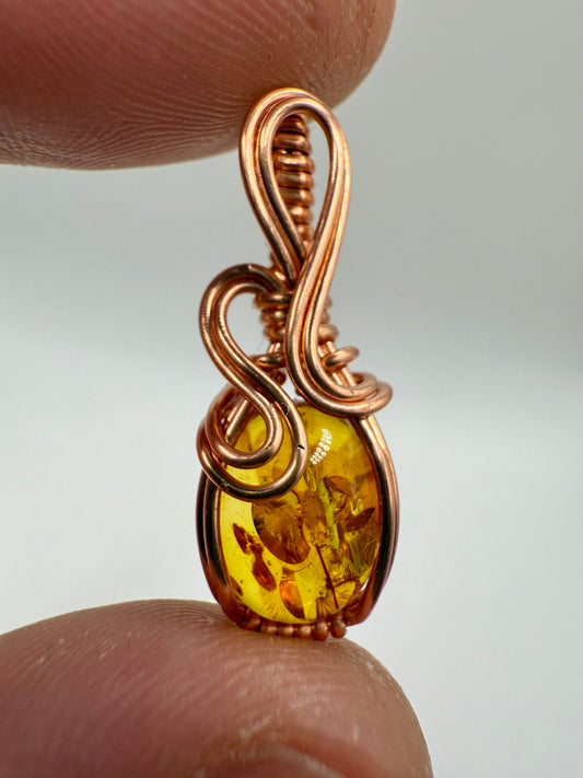 A1.) Christmas Special Amber In Copper