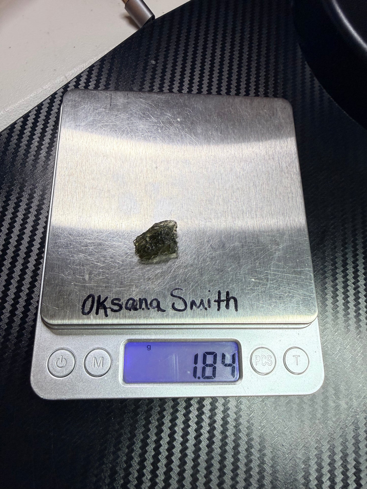 Moldavite 1.84 gram From Chlum (013)