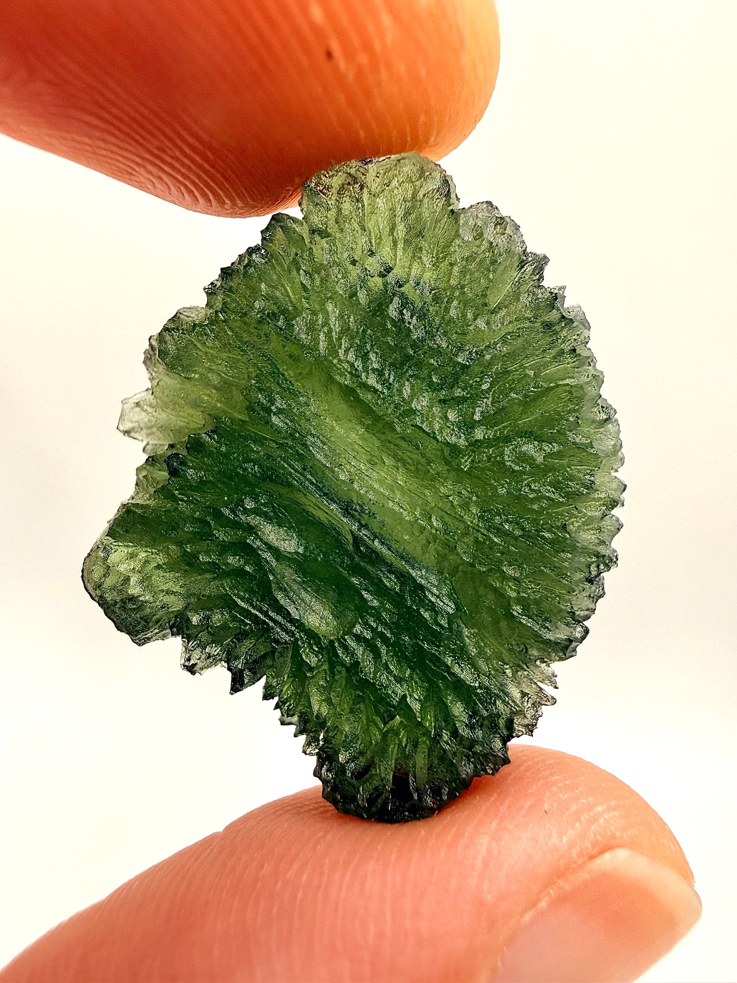 Raw Moldavite Loose Stone – Authentic Czech Moldavite Tektite, High Vibration Crystal, Collector Specimen, Spiritual Healing Stone