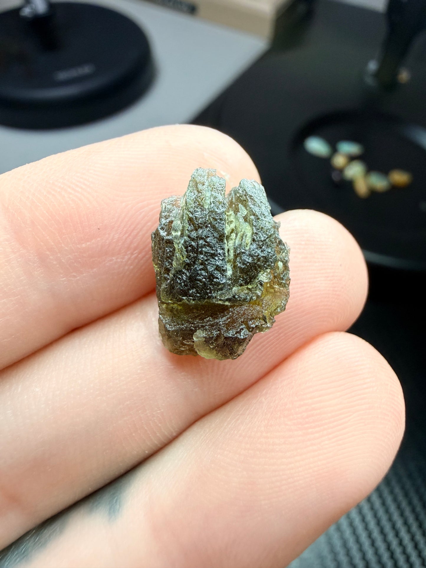Moldavite 1.60 gram From Chlum (025)