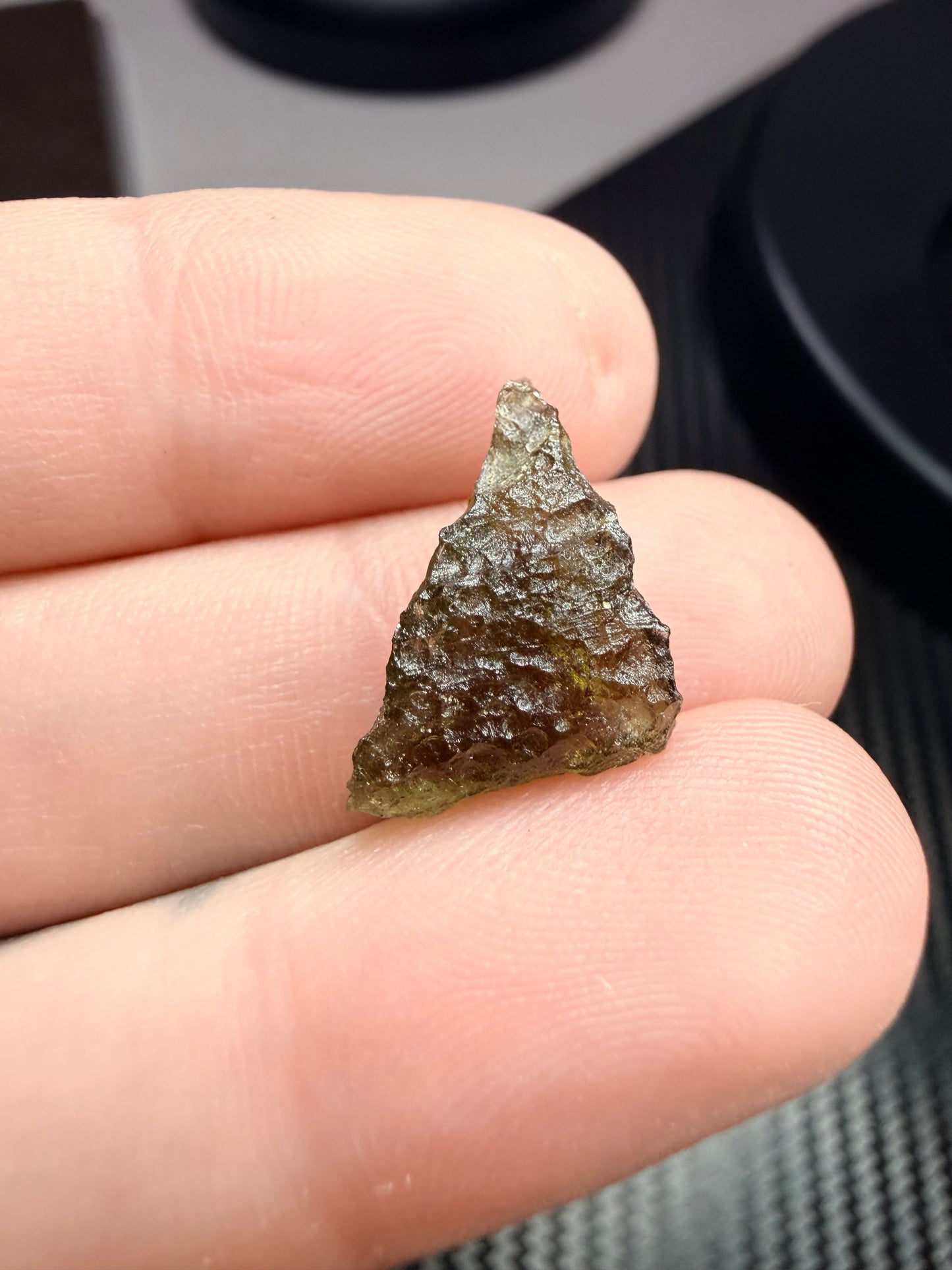Moldavite 1.08 gram From Chlum (033)