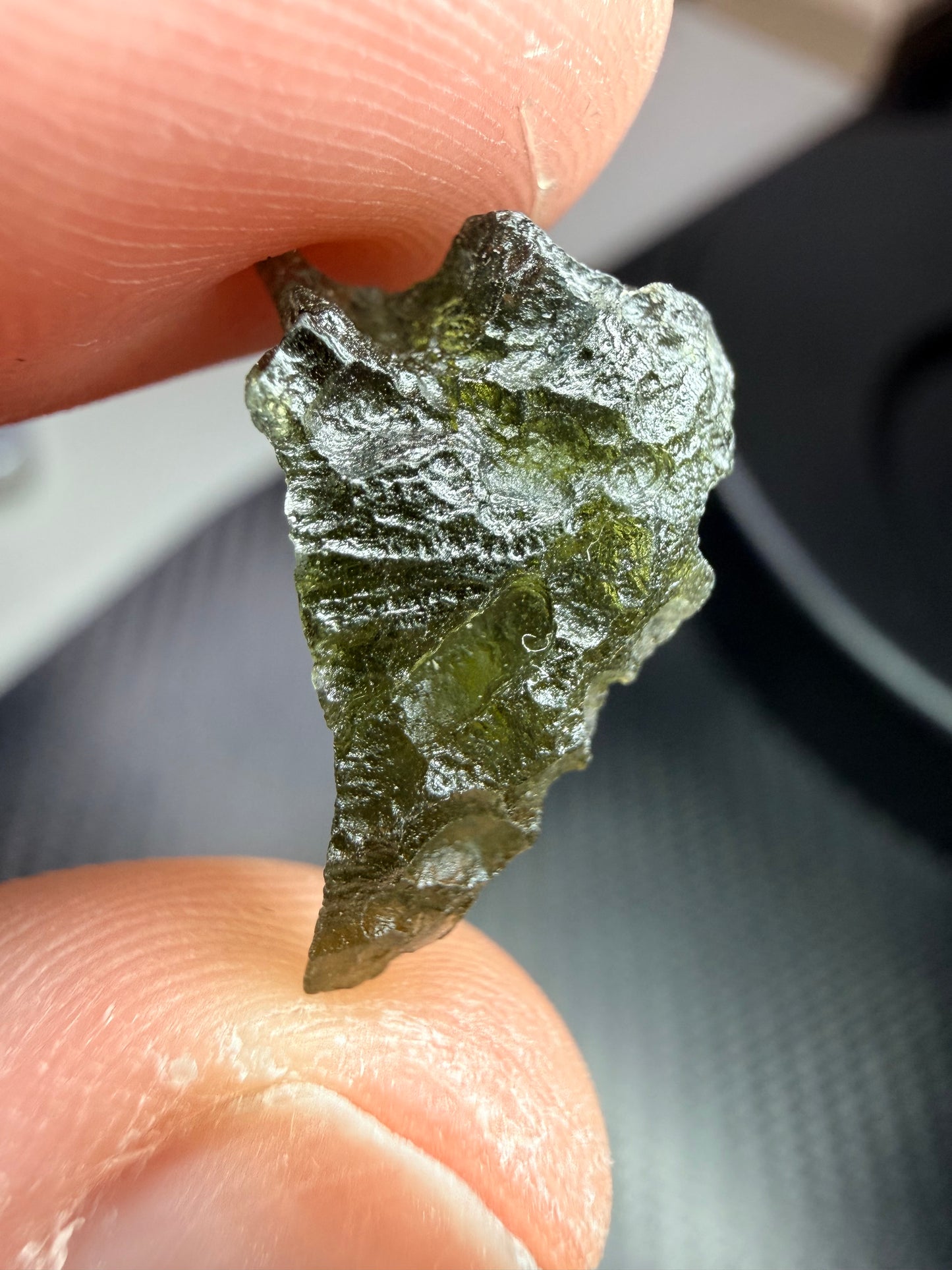 Moldavite 1.38 gram From Chlum (022)