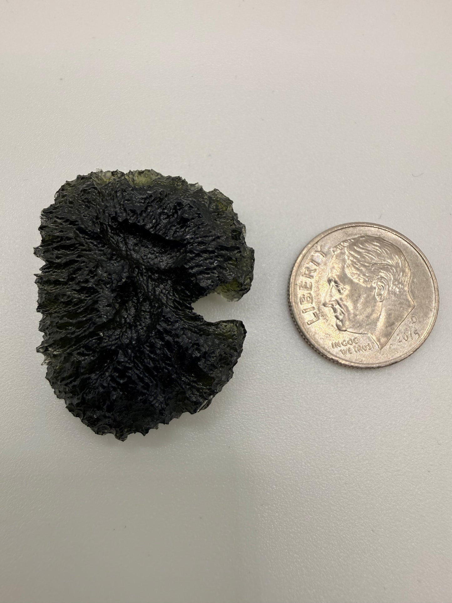Raw Moldavite Loose Stone – Authentic Czech Moldavite Tektite, High Vibration Crystal, Collector Specimen, Spiritual Healing Stone