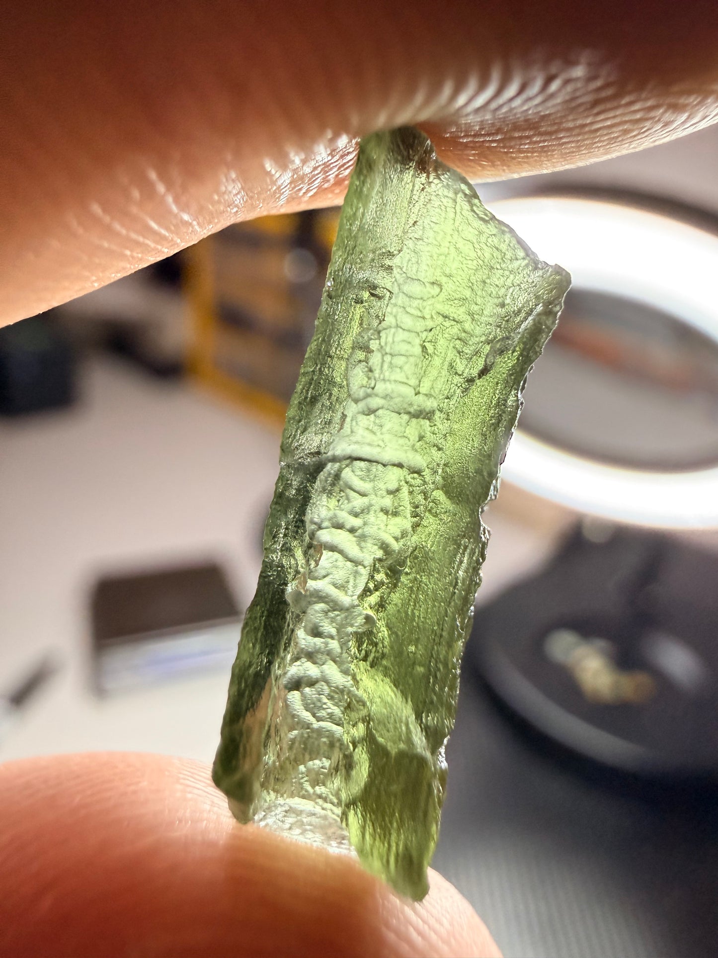 Moldavite 1.12 gram  (049)