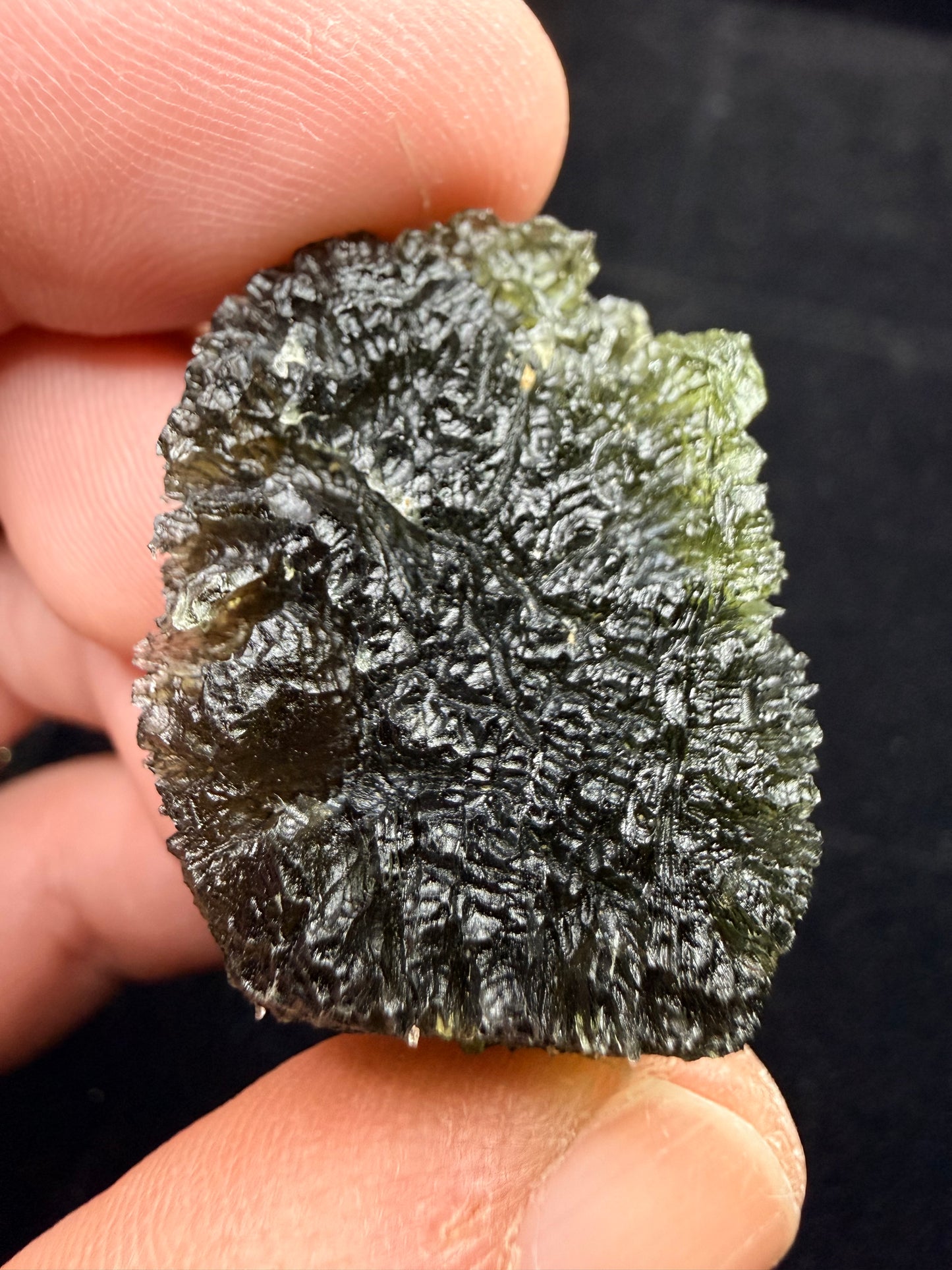 Moldavite 11.89 Gram Nesmen Forest