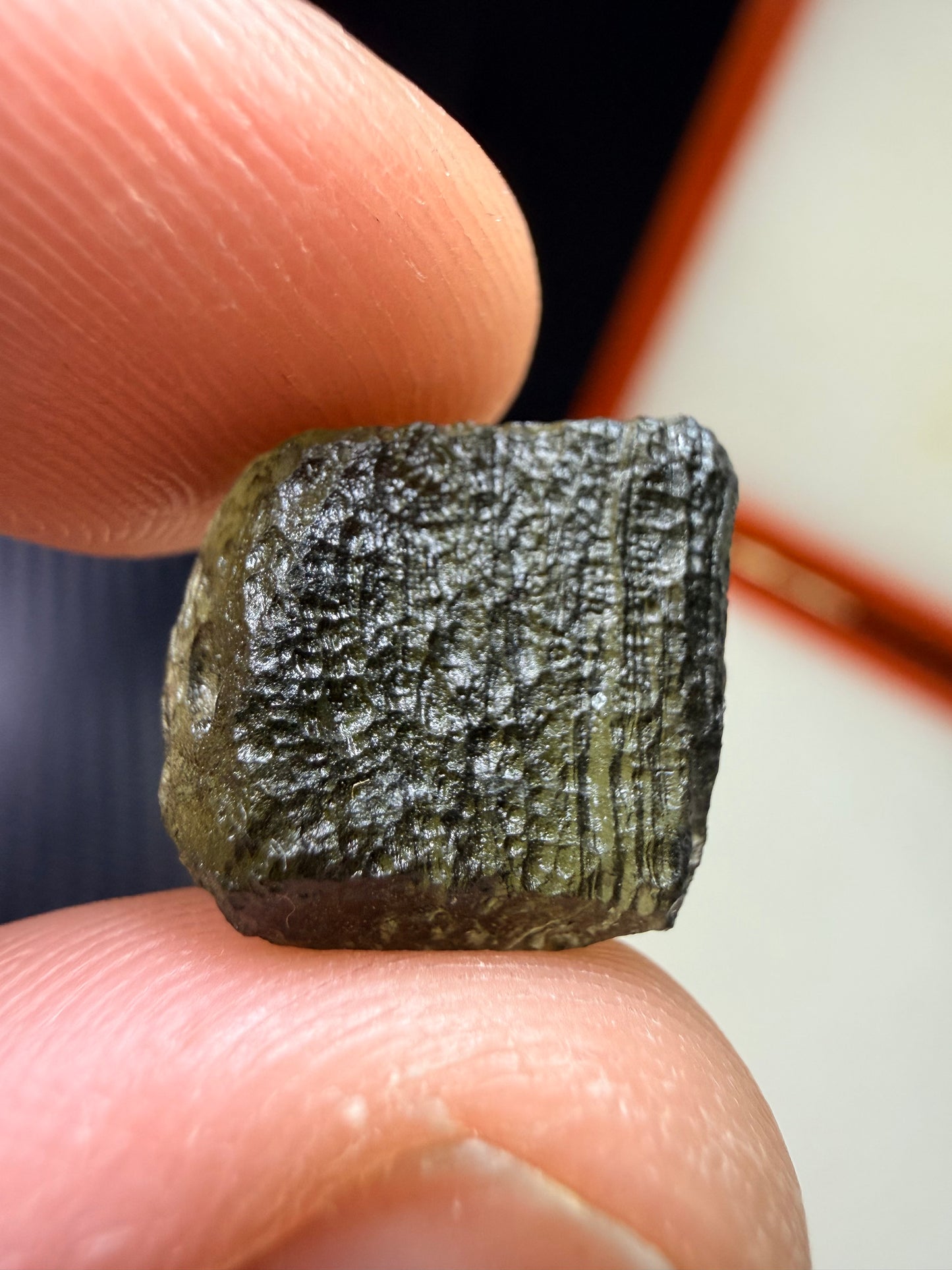 Moldavite 1.73 gram From Chlum (018)
