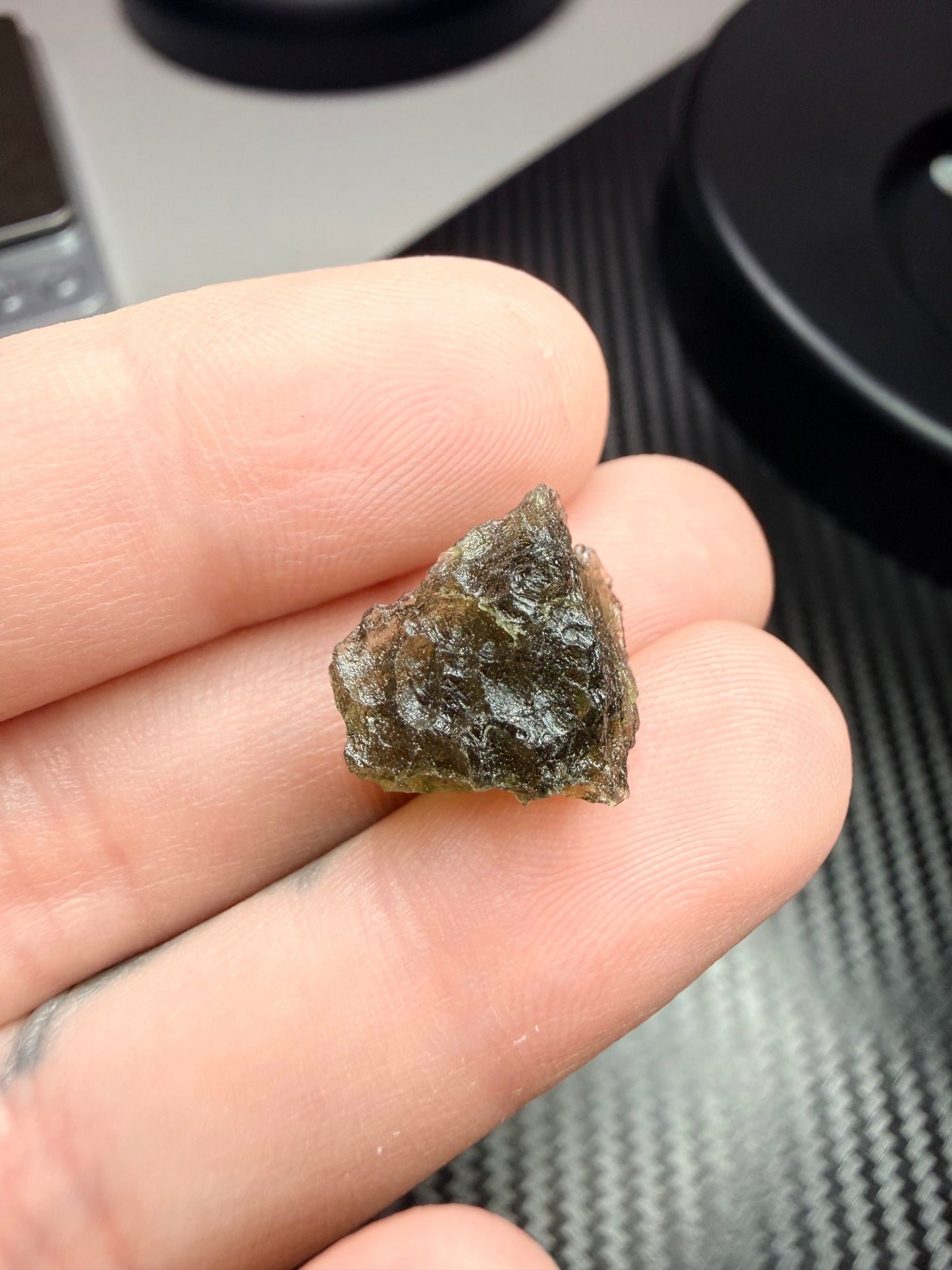 Moldavite 1.78 gram From Chlum (024)