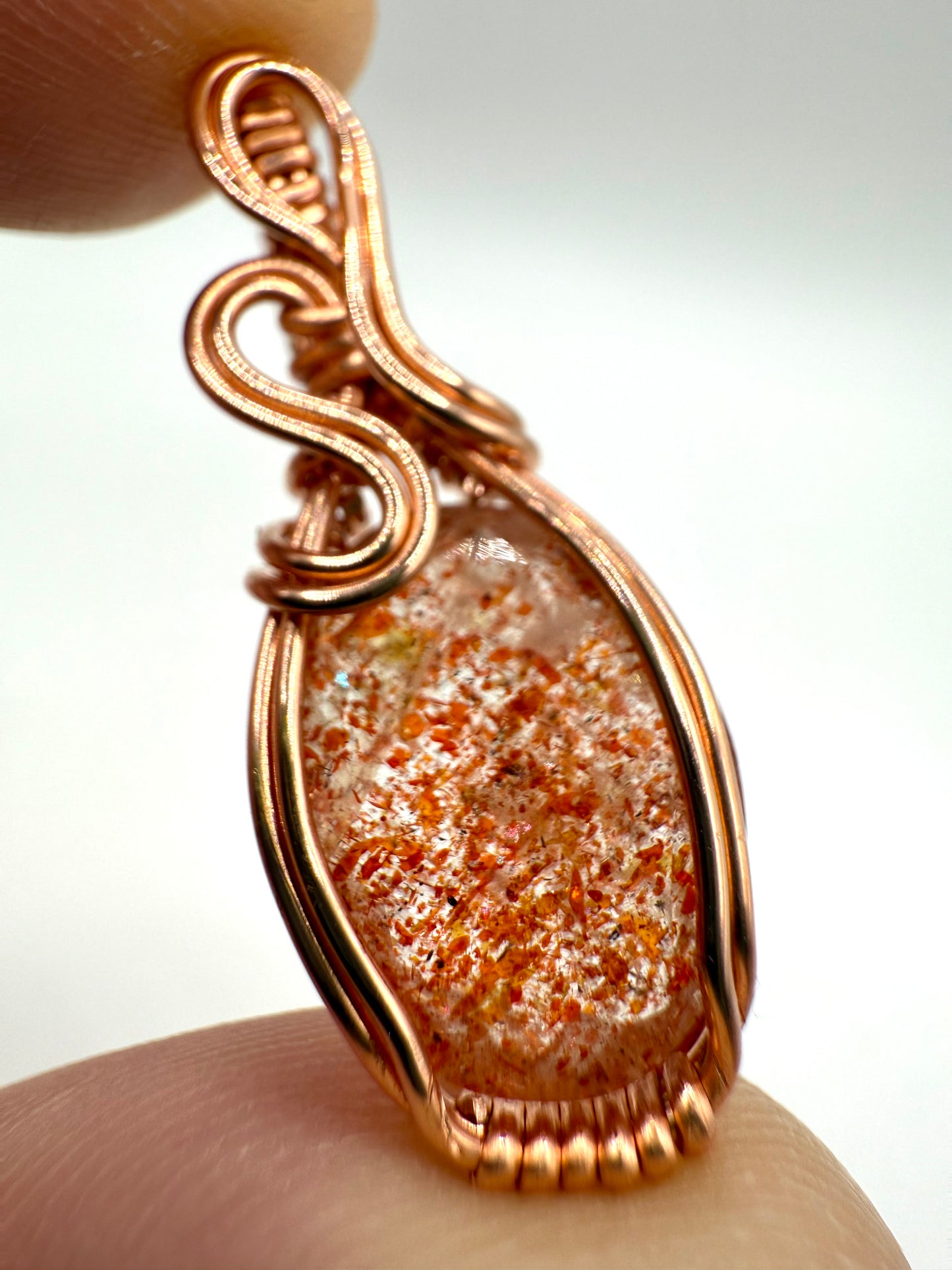 A1.) Christmas Special Sunstone In Copper