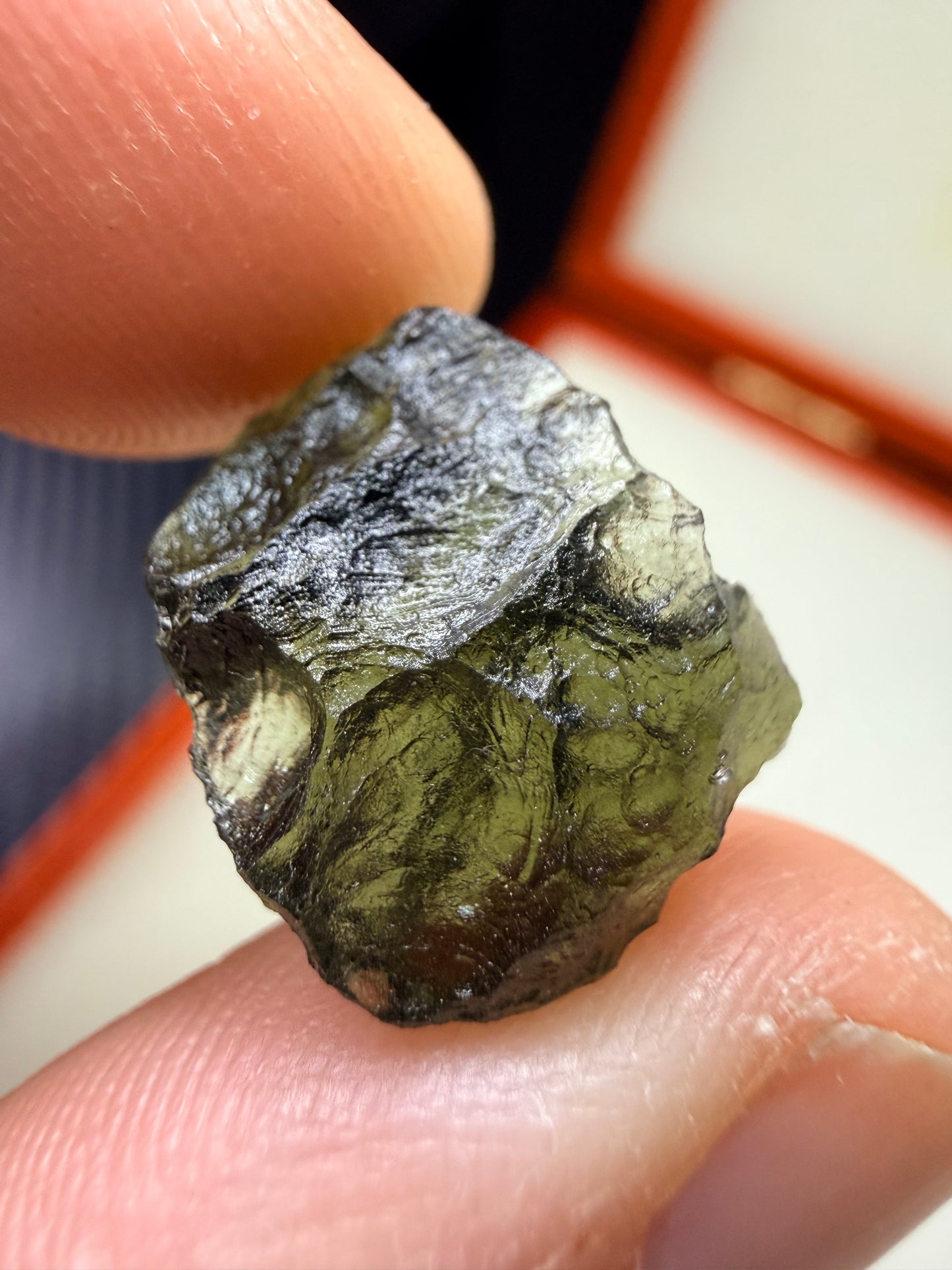 Moldavite 1.59 gram From Vrabce(017)