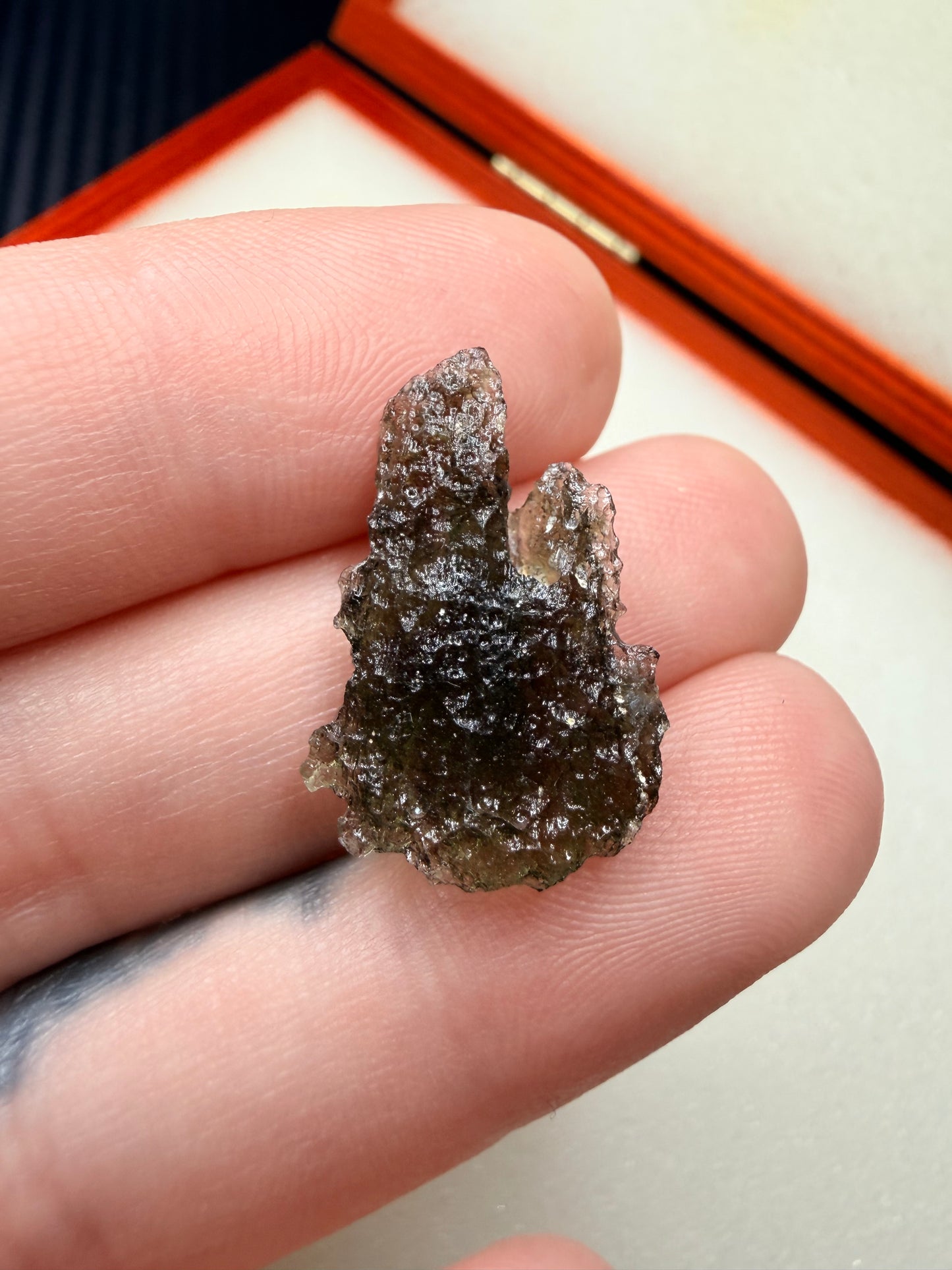 Moldavite 1.47 gram From Chlum (010)