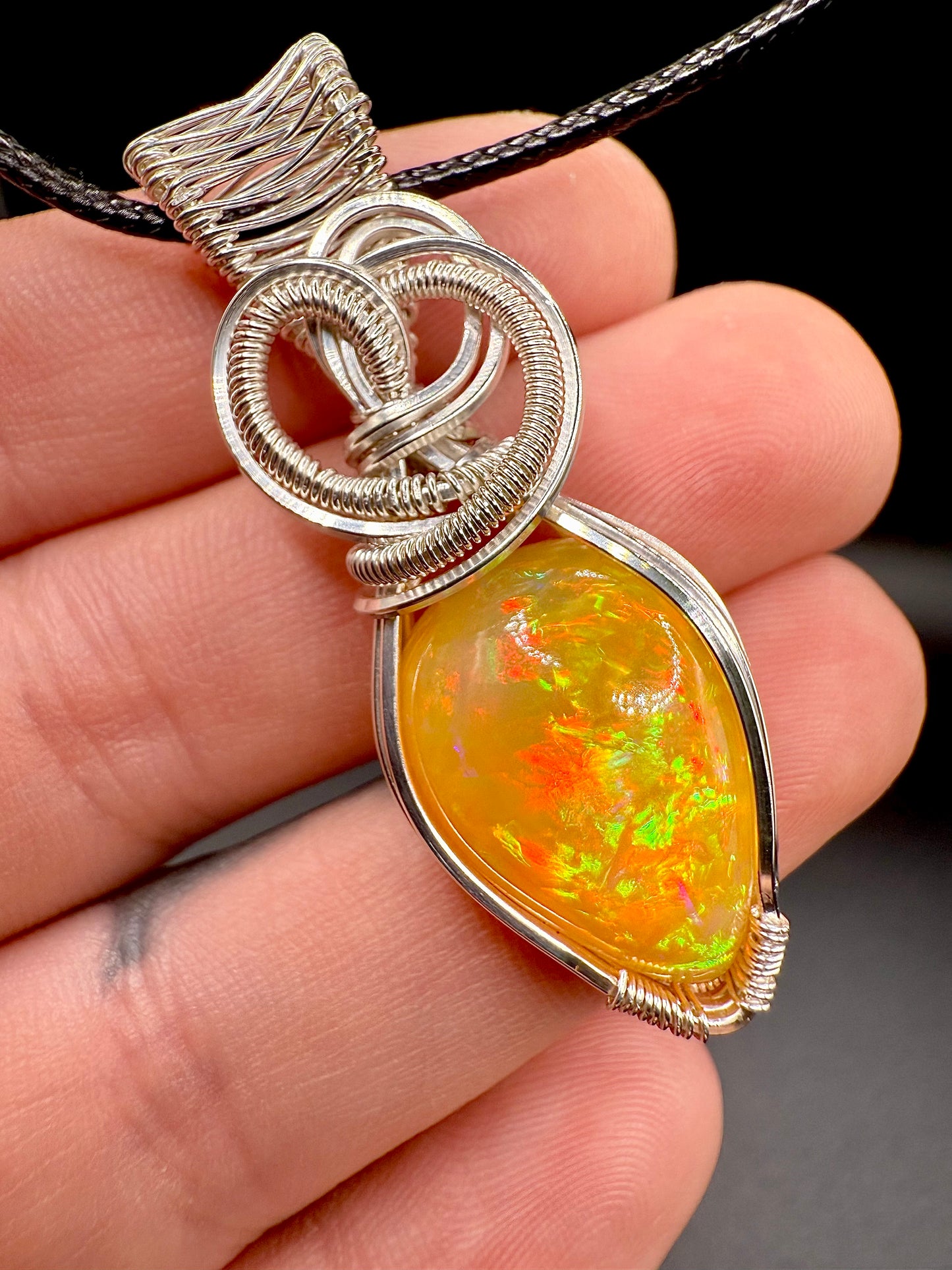 Ethiopian Welo Opal In Sterling Silver