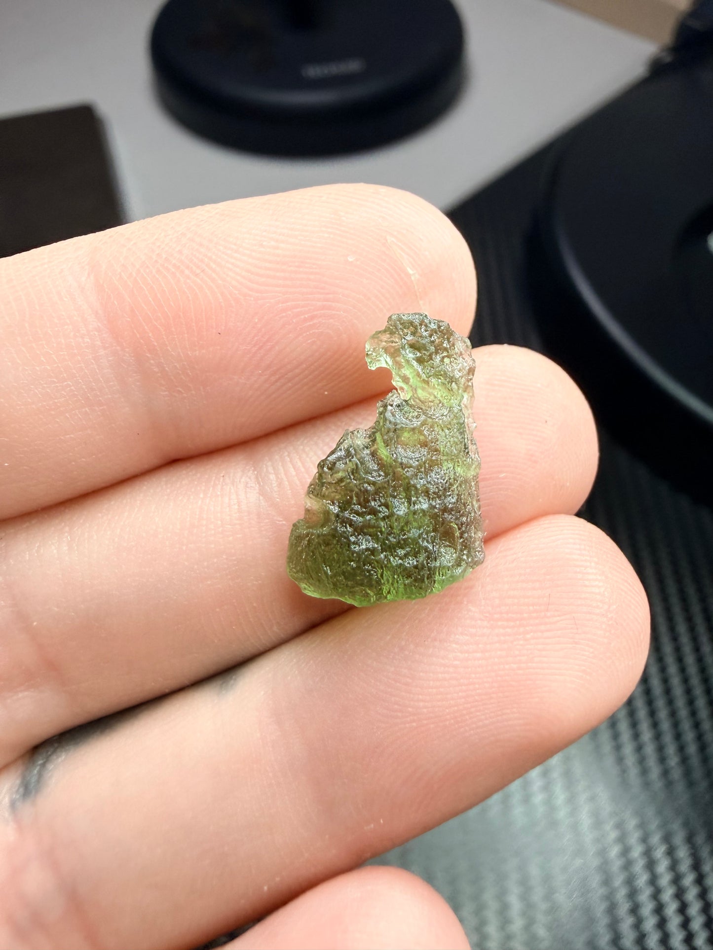Moldavite 1.09 gram From Chlum (032)