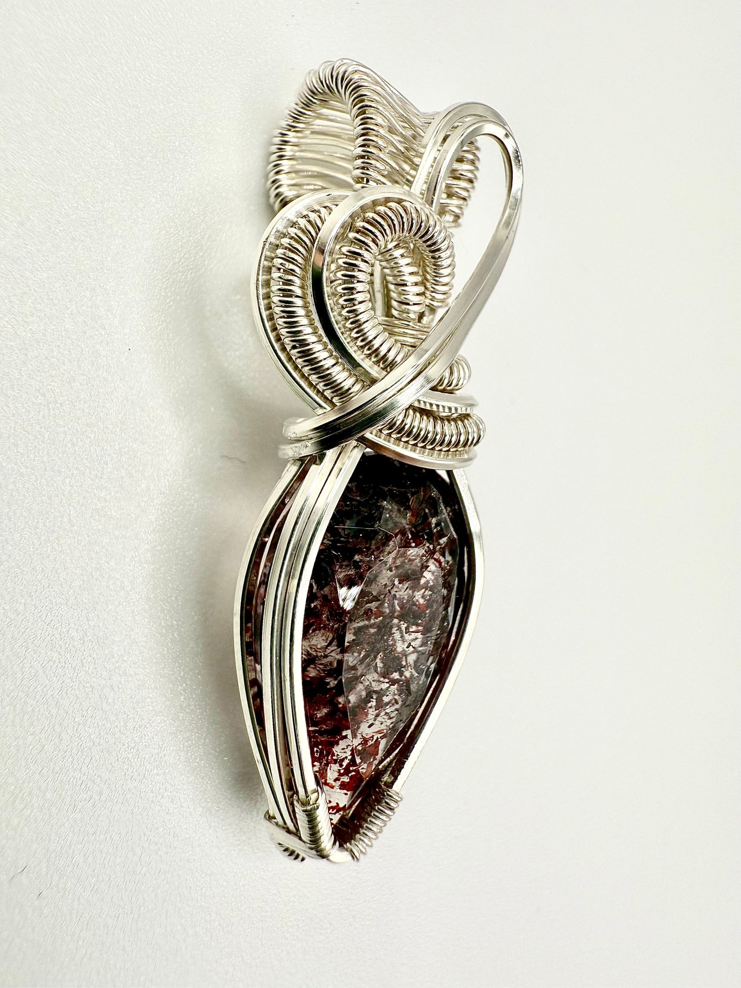 Super 7 In Sterling Silver Pendant Necklace