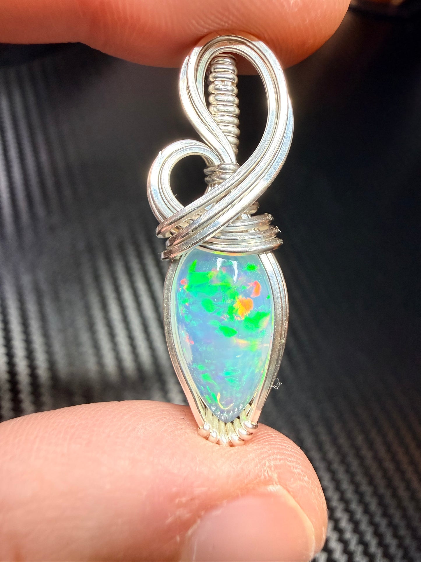 Ethiopian Welo Opal In Sterling Silver