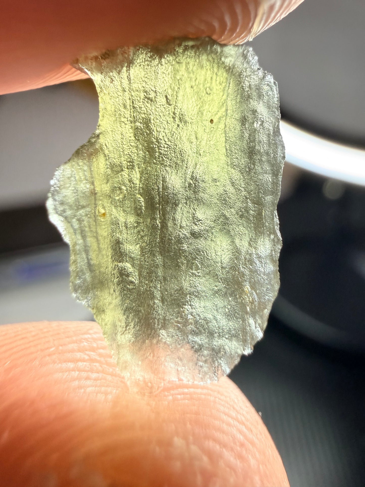 Moldavite 0.73 gram From Chlum (023)