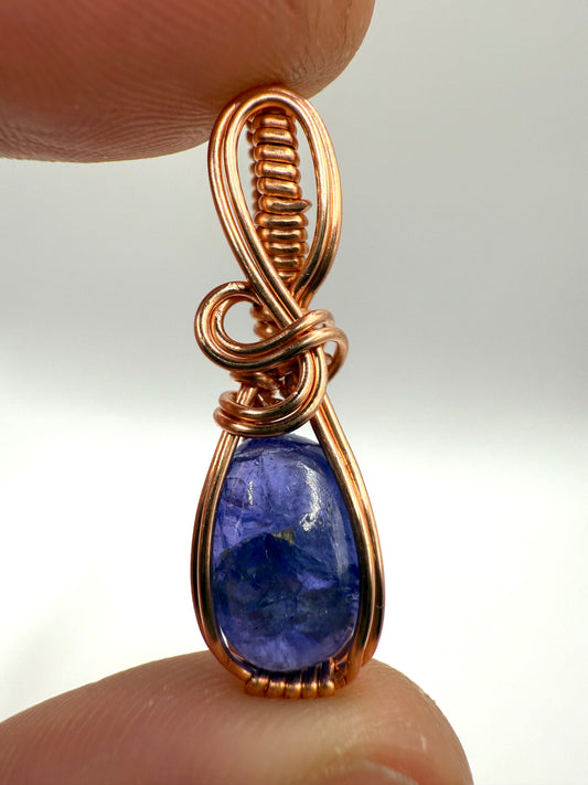 A1.) Christmas Special Tanzanite In Copper