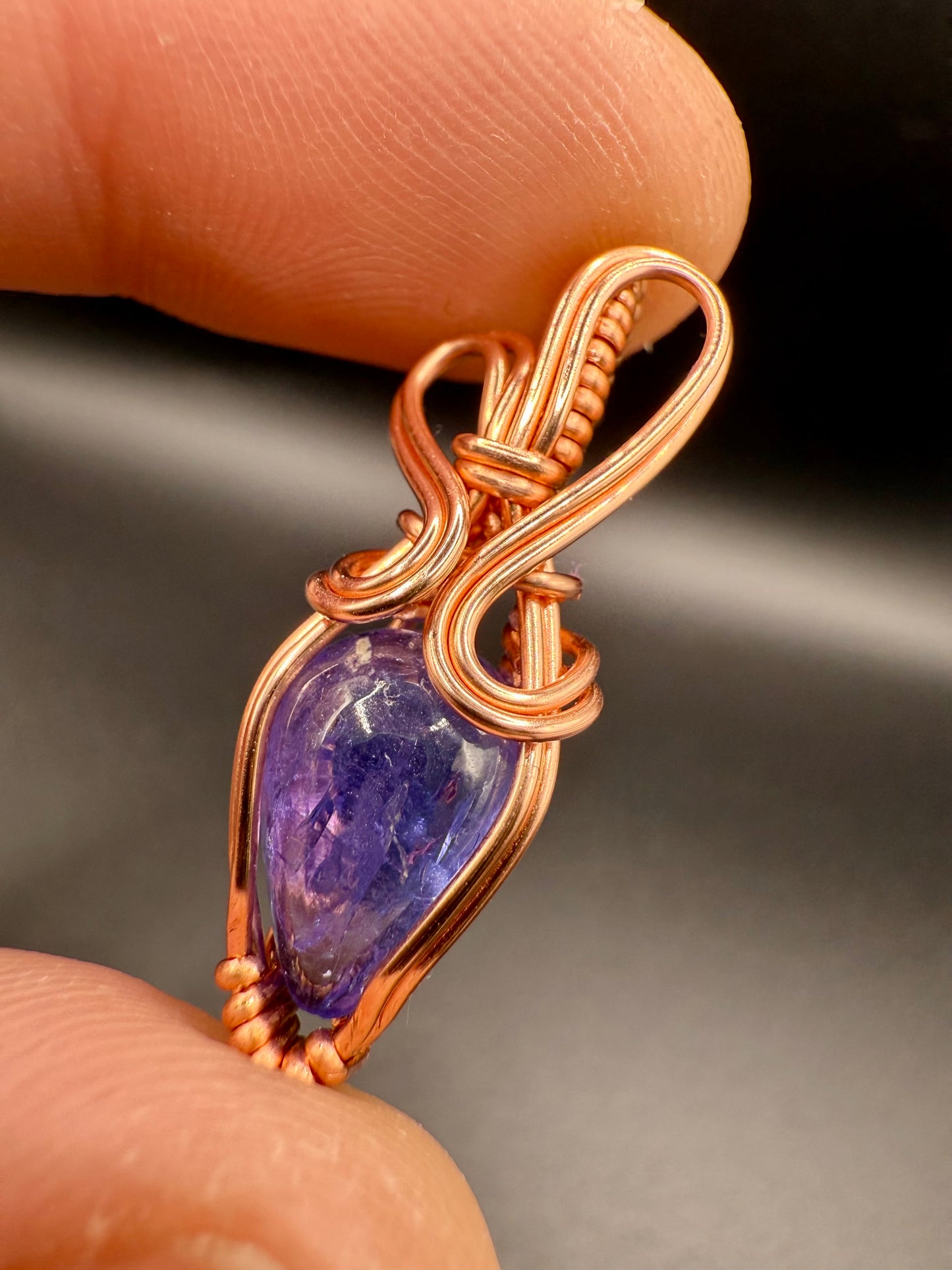 A1.) Christmas Special Tanzanite In Copper