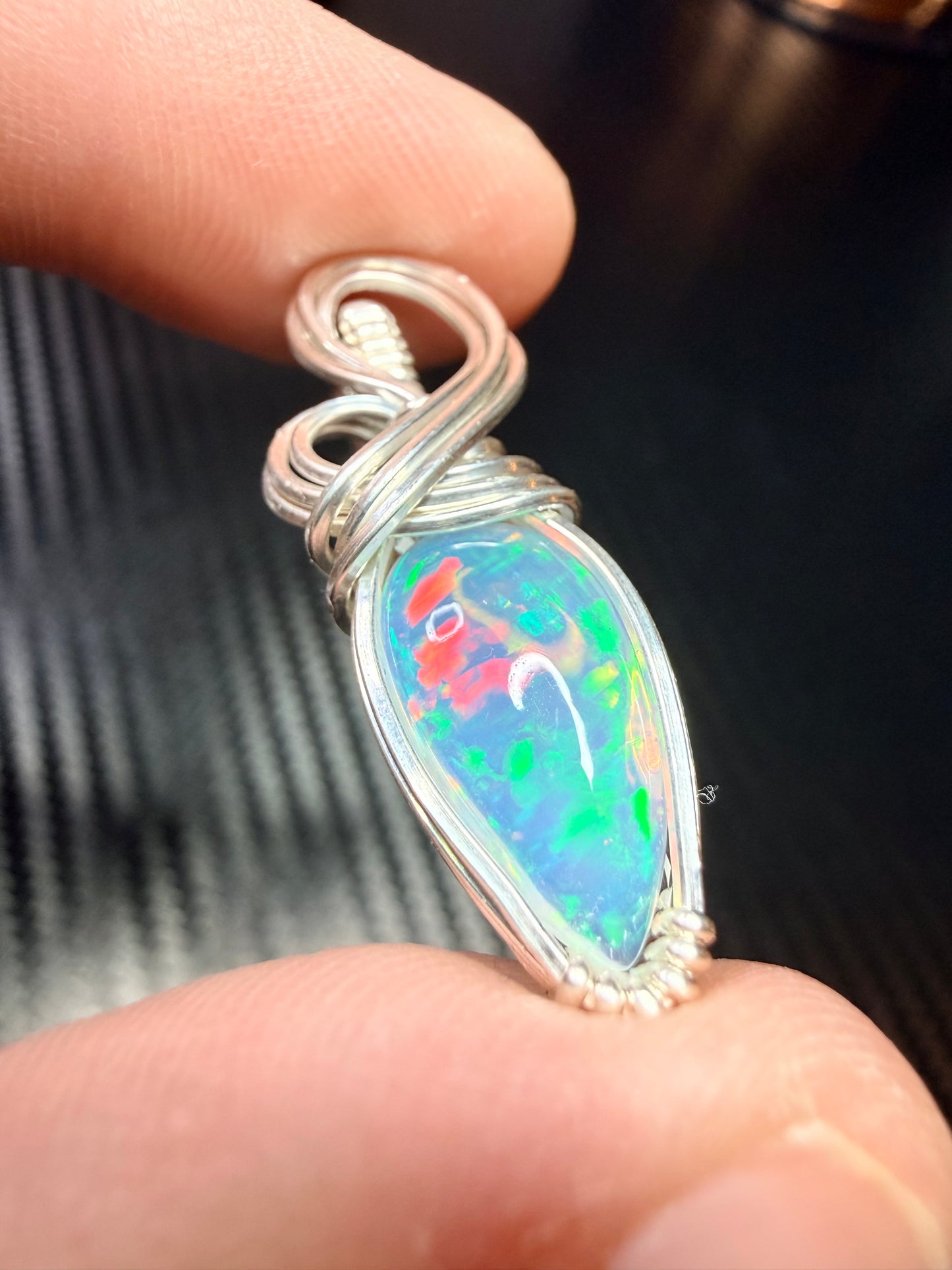 Ethiopian Welo Opal In Sterling Silver